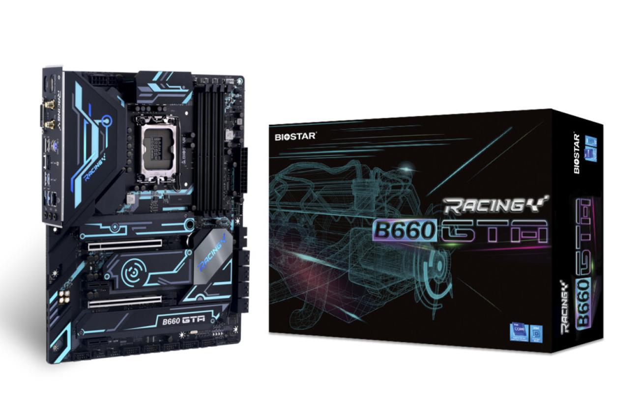 Biostar Scheda Madre ATX Intel B660 LGA 1700 DDR4 PCIe 5.0 USB 3.2 2.5GbE