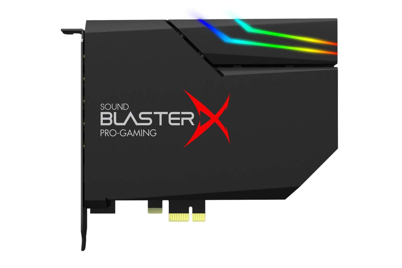 Creative Sound BlasterX AE5 Plus Scheda Audio Interna DAC SABRE32 32bit/384kHz RGB