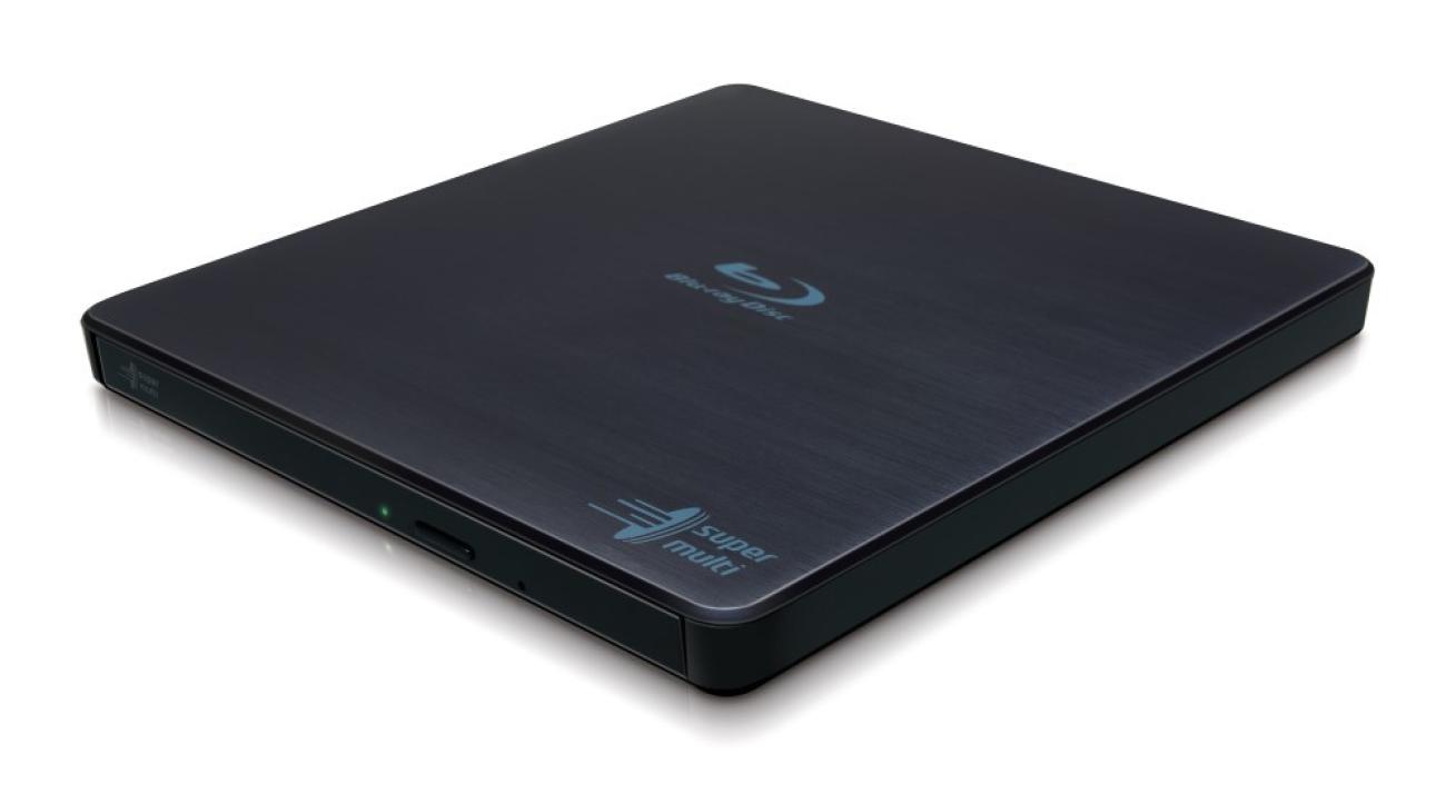 Hitachi-LG BP55EB40 Masterizzatore Blu-ray Portatile Slim Esterno USB 2.0 Nero