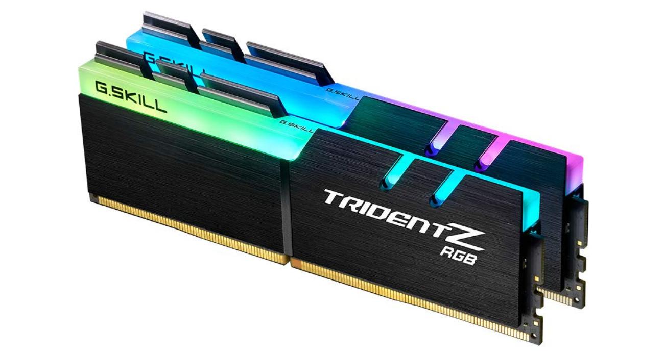 G.SKILL Trident Z RGB Memoria RAM 32GB (2x16GB) DDR4 3600MHz CL16 Nero