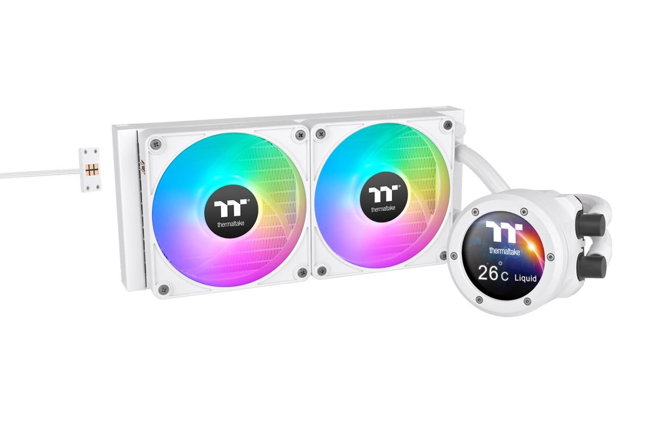 Thermaltake Dissipatore a Liquido All-in-One TH240 V2 Ultra EX ARGB Snow Edition