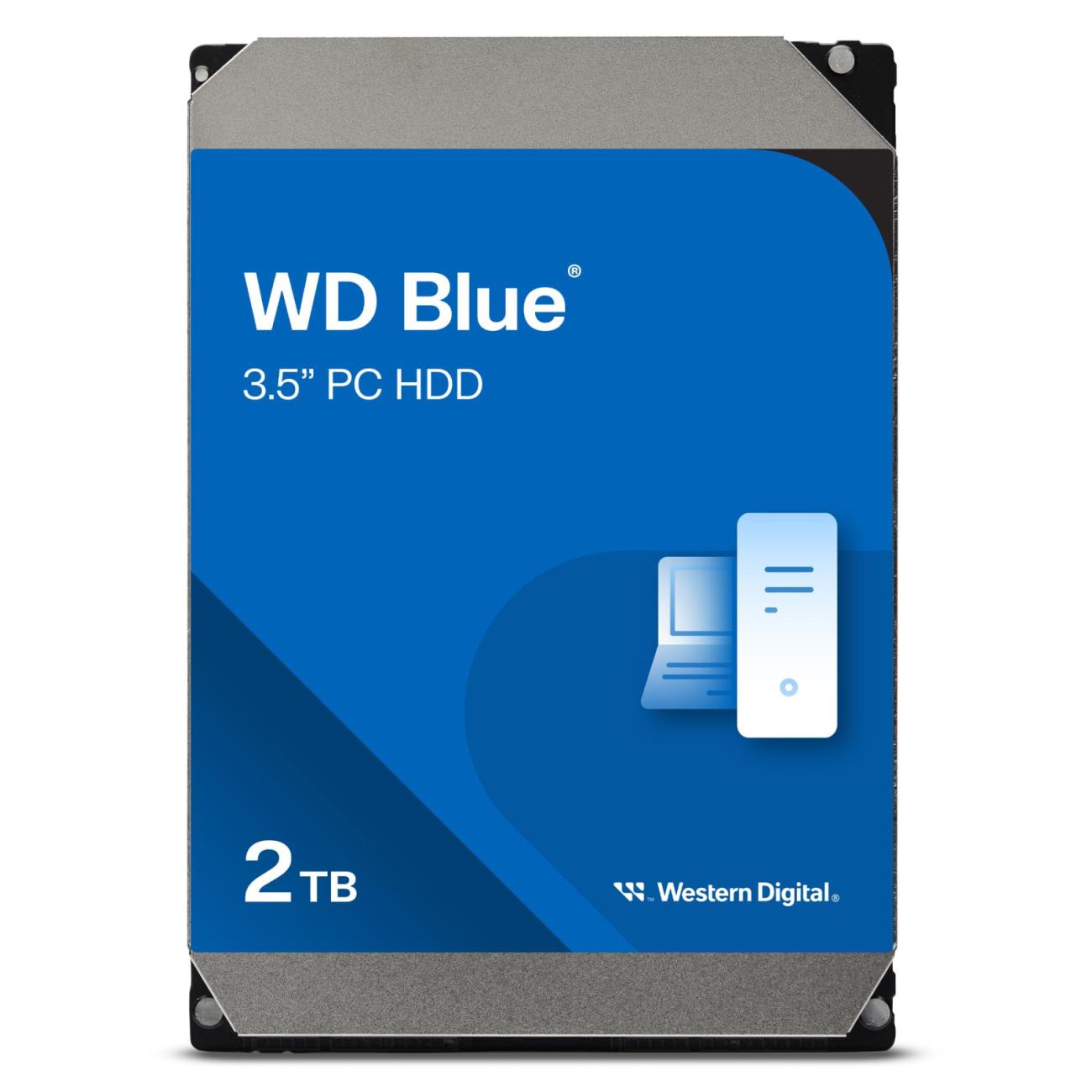 Western Digital WD Blue Hard Disk 2TB 3.5" 7200 RPM SATA 6 GB/s