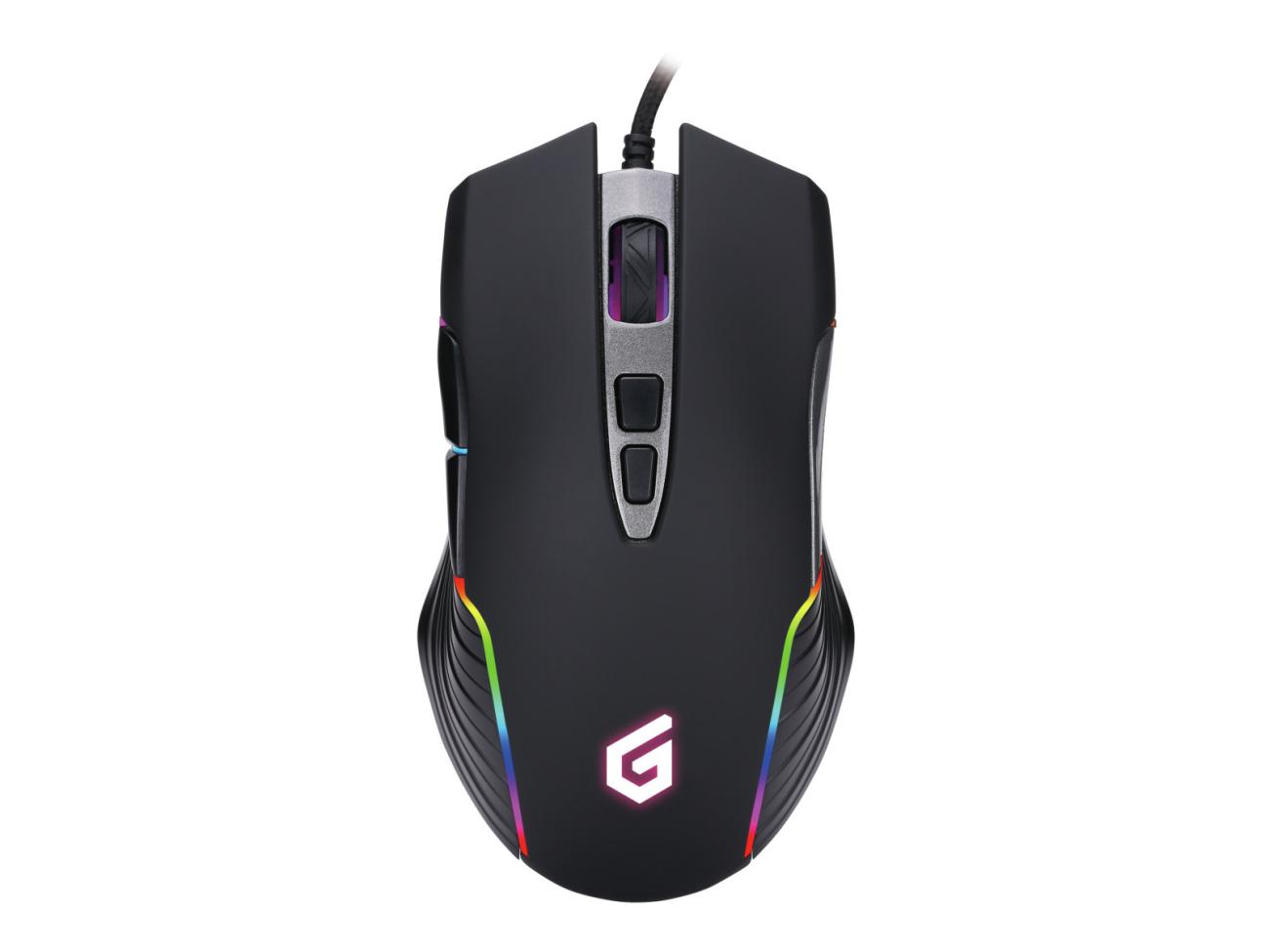 Mouse Gaming Conceptronic DJEBBEL03B Nero Ottico USB 7200 DPI 7 Tasti Programmabili