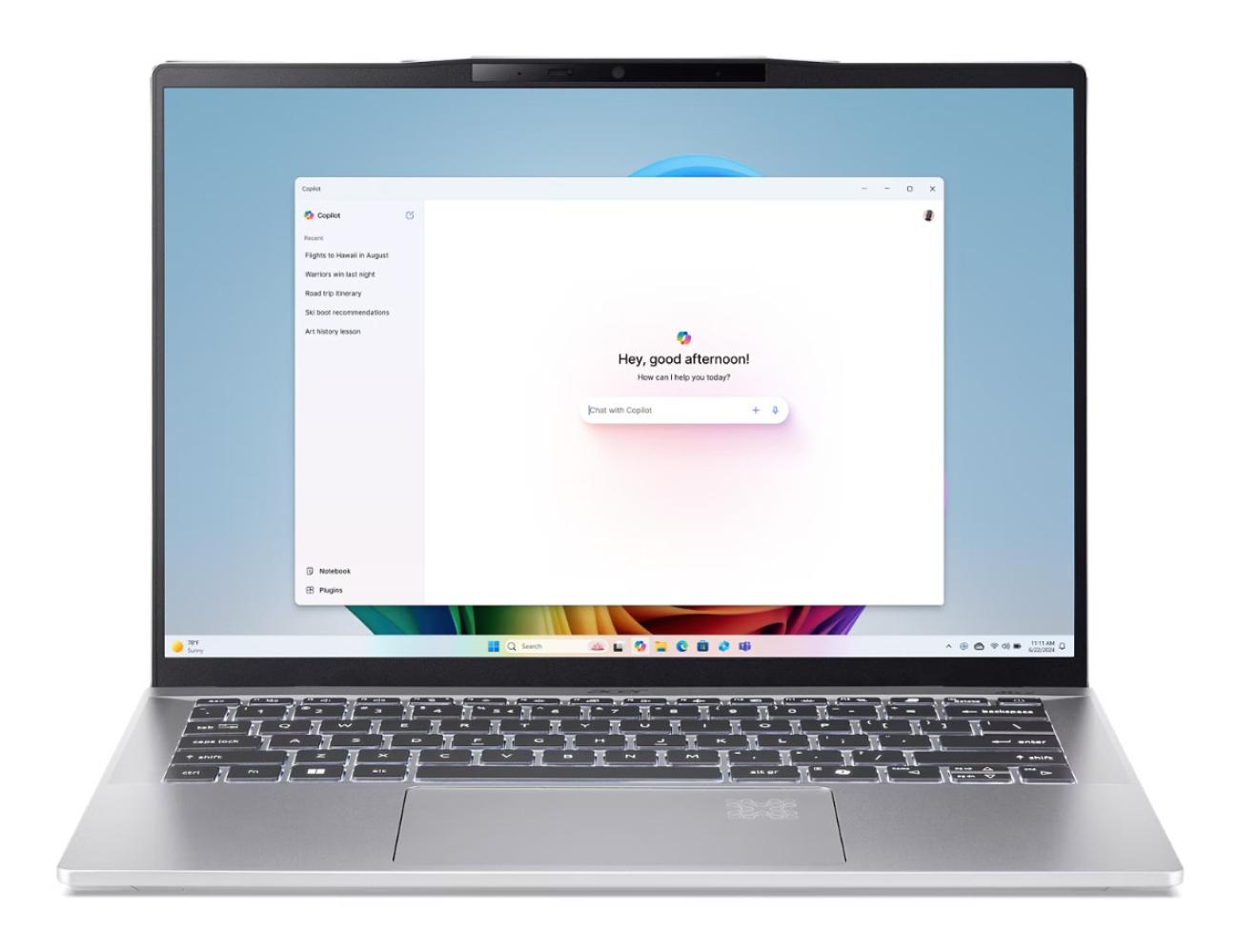 Acer Swift 14 SF14-61T-R9Z8 Notebook 14" AMD Ryzen AI 9 32GB 1TB SSD Touch Argento