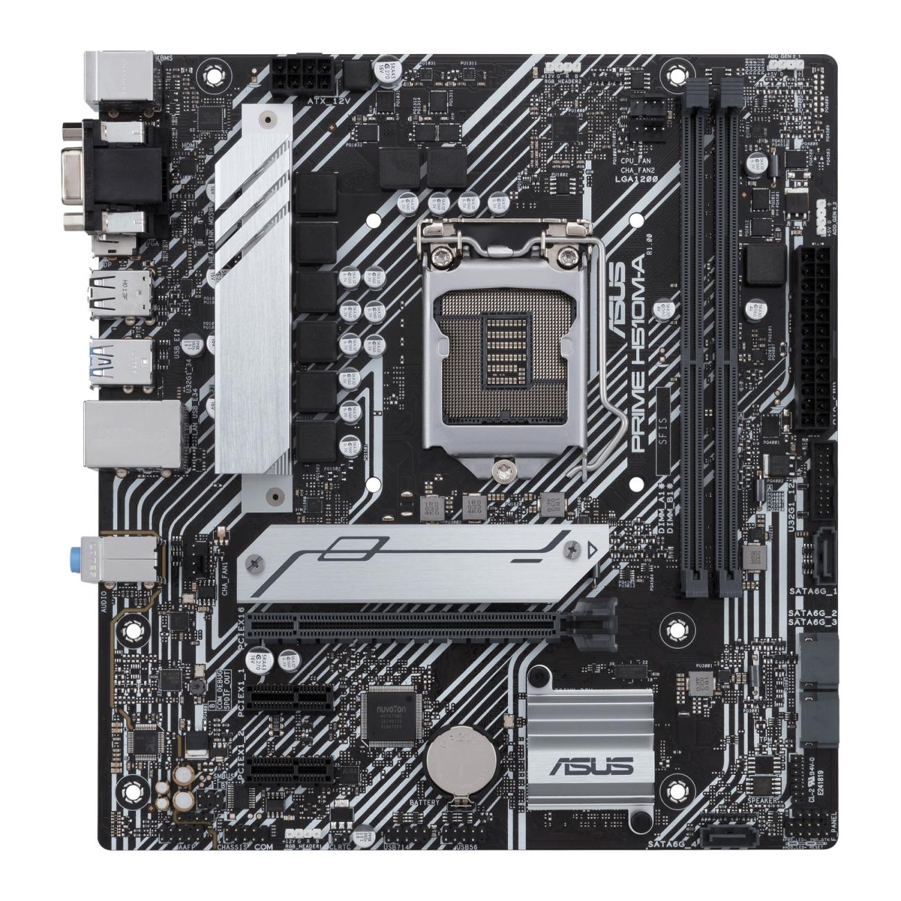 ASUS PRIME H510M-A Scheda Madre micro ATX Intel H510 LGA 1200 DDR4 PCIe 4.0