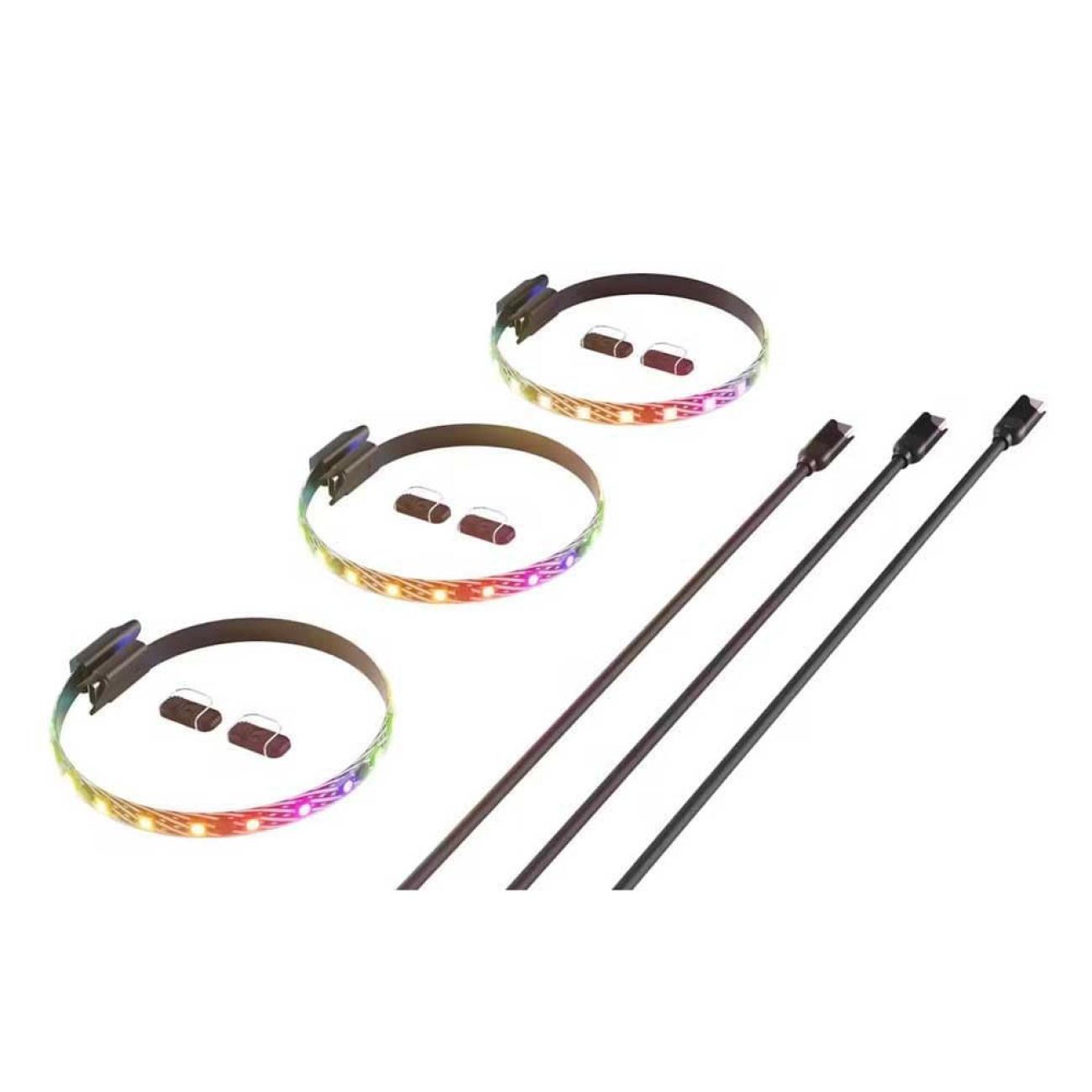 HYTE LS30 Strisce LED qRGB Kit 2 Pezzi 1000mm per Illuminazione PC