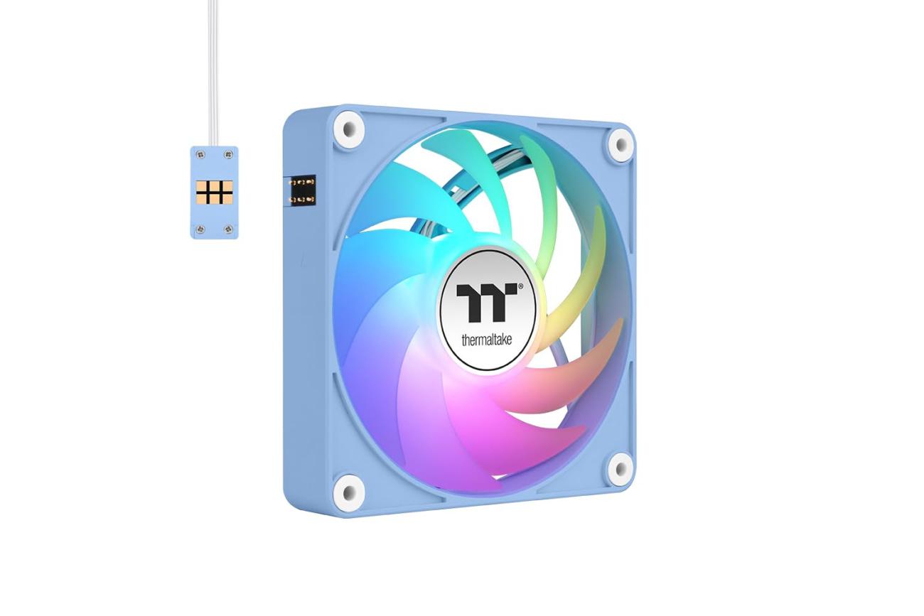 Thermaltake Ventole PC CT140 EX Hydrangea Blue ARGB Sync 3 pezzi