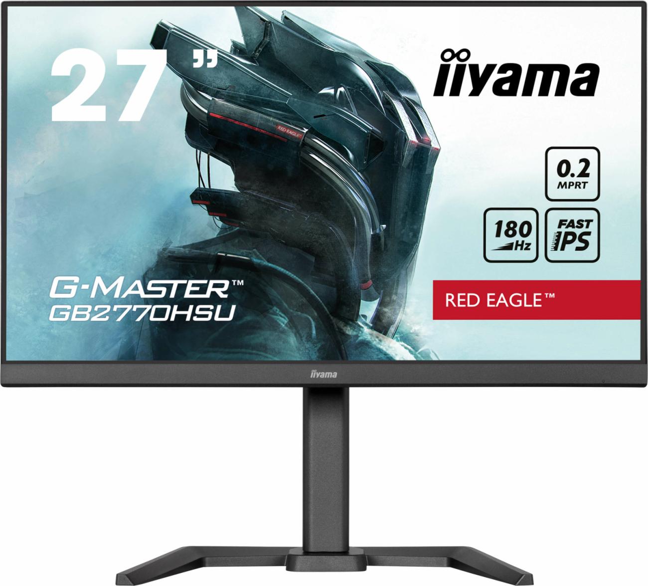 Monitor Gaming iiyama G-MASTER GB2770HSU-B6 27" Full HD IPS 180Hz 0,2ms Nero