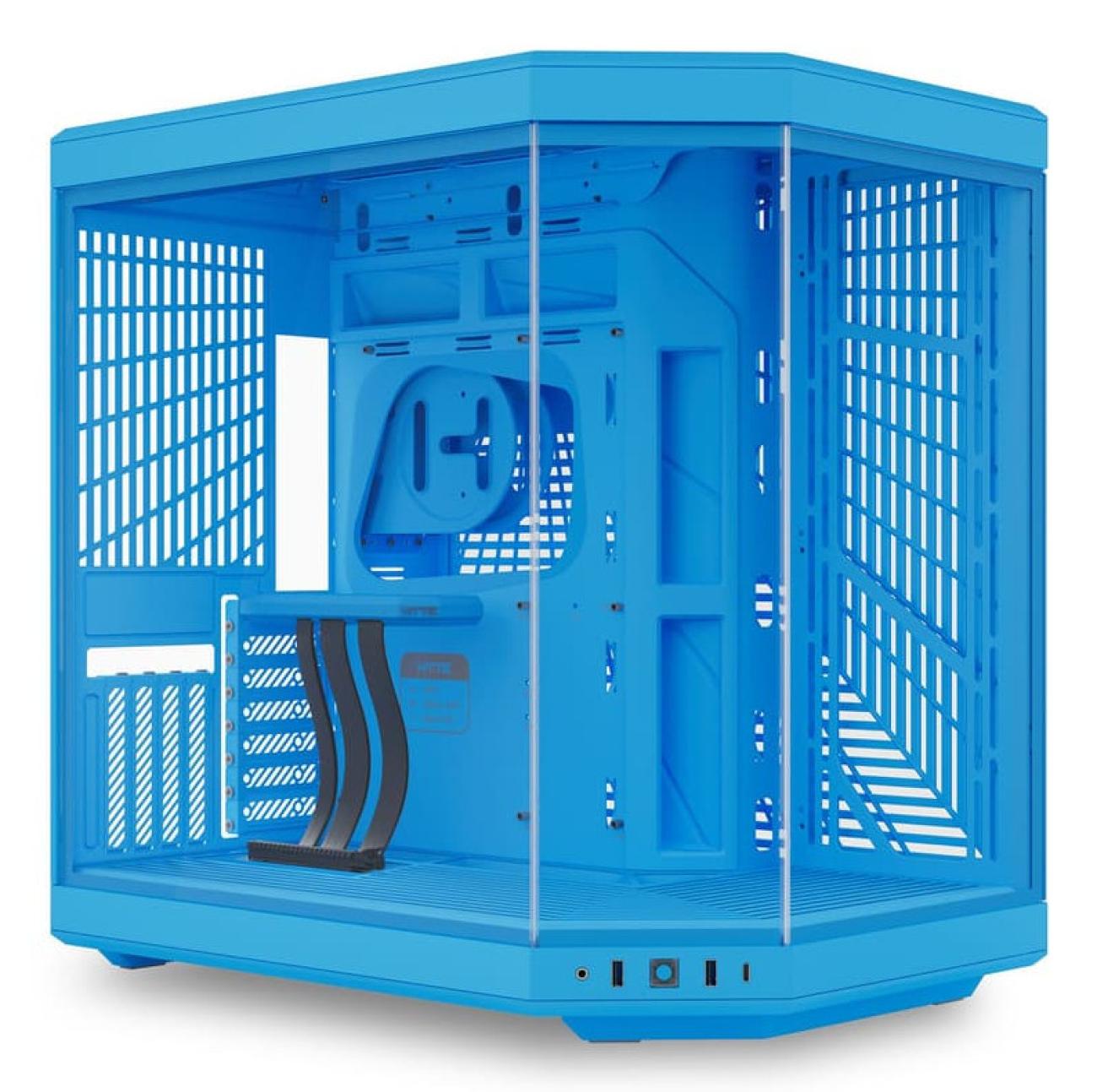 HYTE Y70 Case PC Midi Tower Blu Vetro Temperato ATX/EATX/ITX/mATX USB 3.2