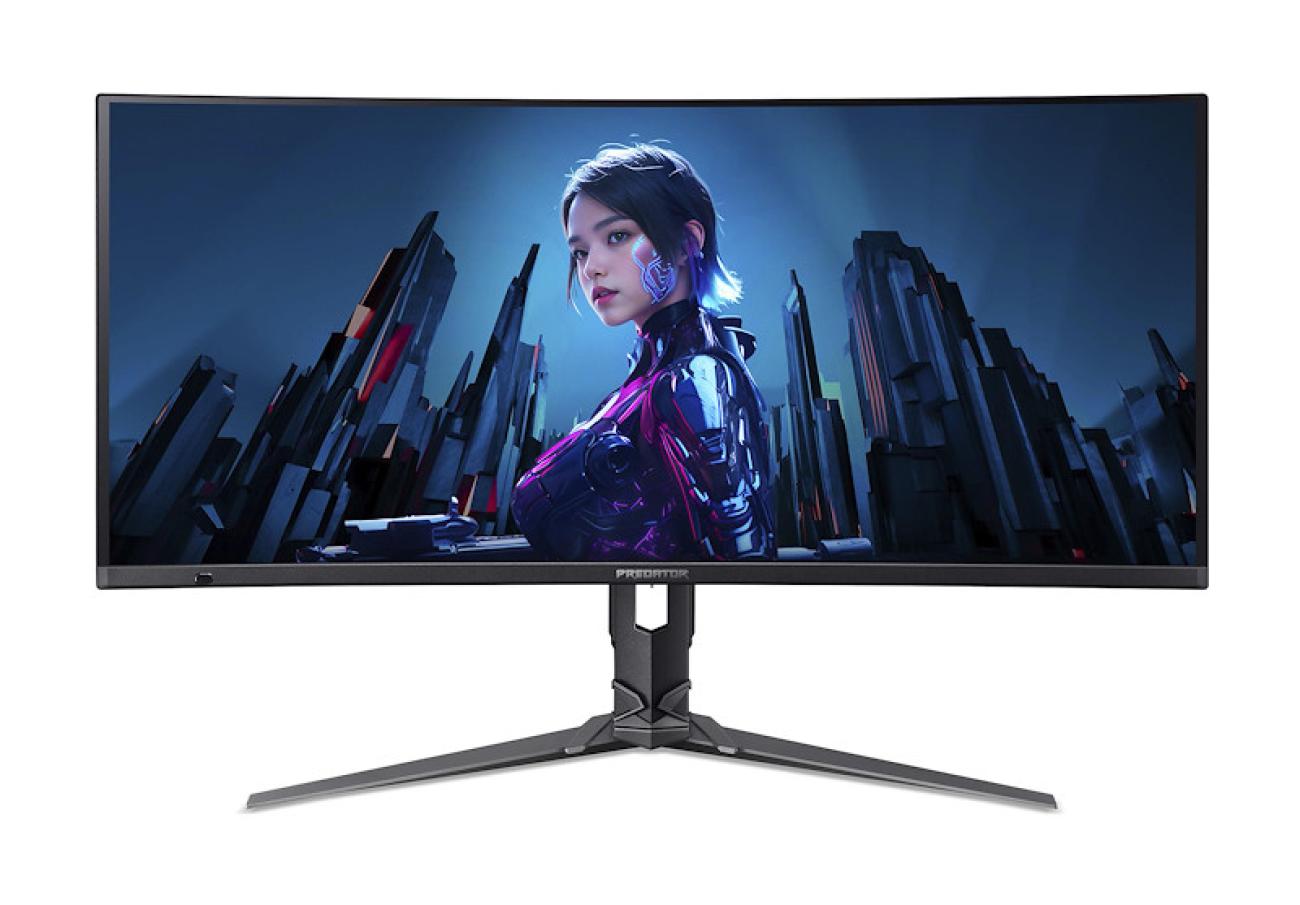 Acer Predator UM.CXXEE.501 Monitor Gaming 34" QD OLED Curvo 3440x1440 240Hz Nero