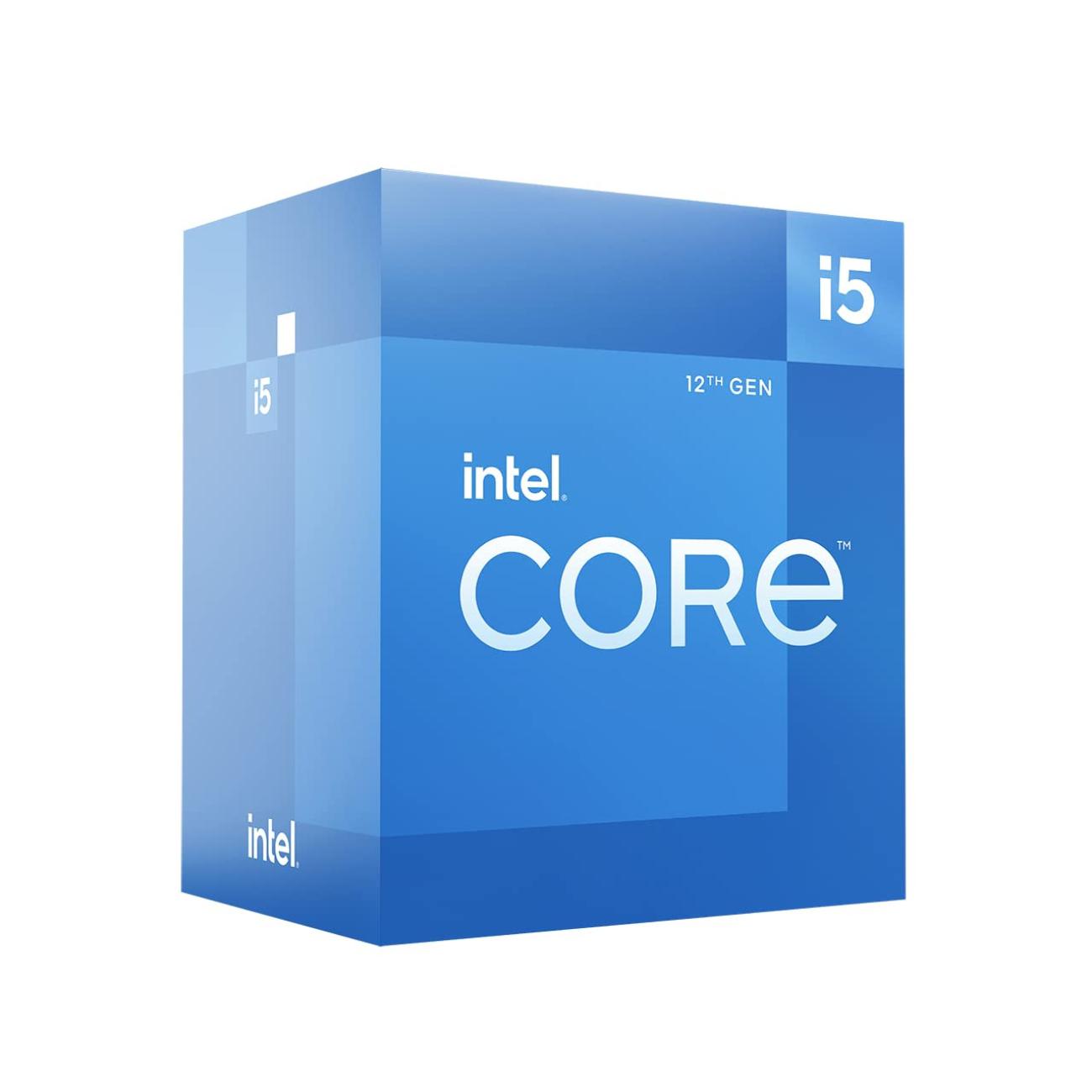 Intel Core i5-12400 Processore 12a gen 6 core 2,5 GHz LGA1700 per PC Desktop