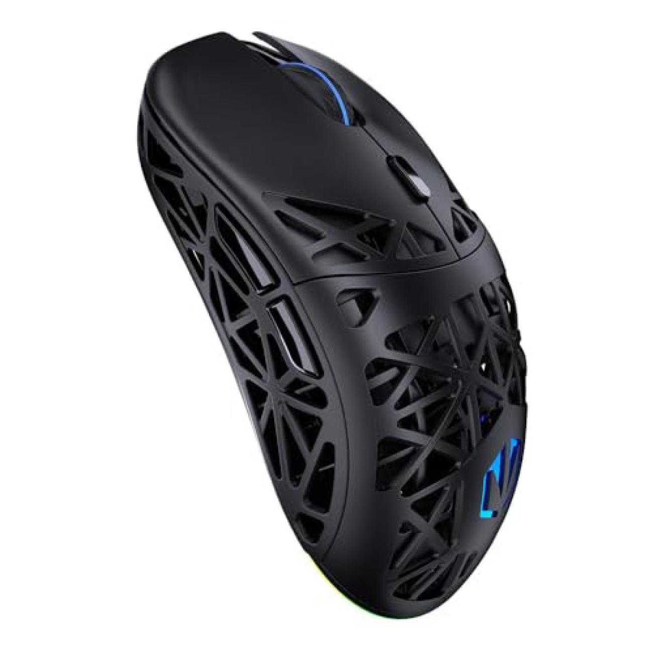 ENDORFY LIV EY6A018 Mouse Wireless Nero Ultraleggero 12000 DPI con ARGB