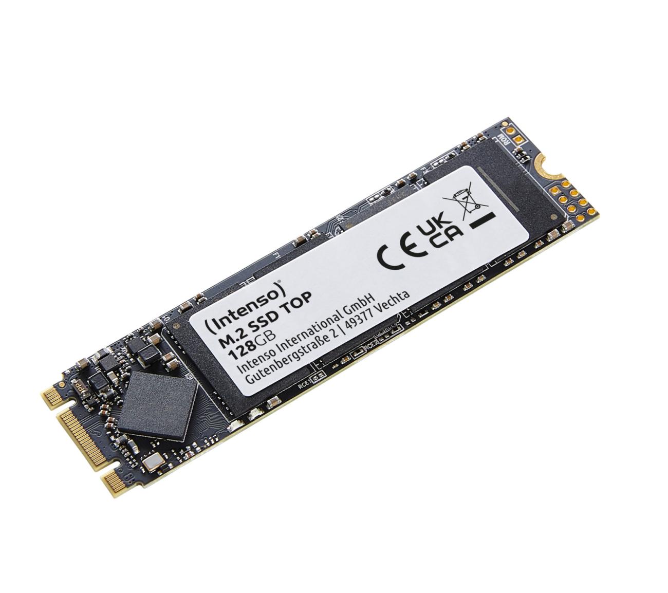 Intenso SSD M.2 128GB SATA III - VelocitÃ  Lettura 520 MB/s per Laptop