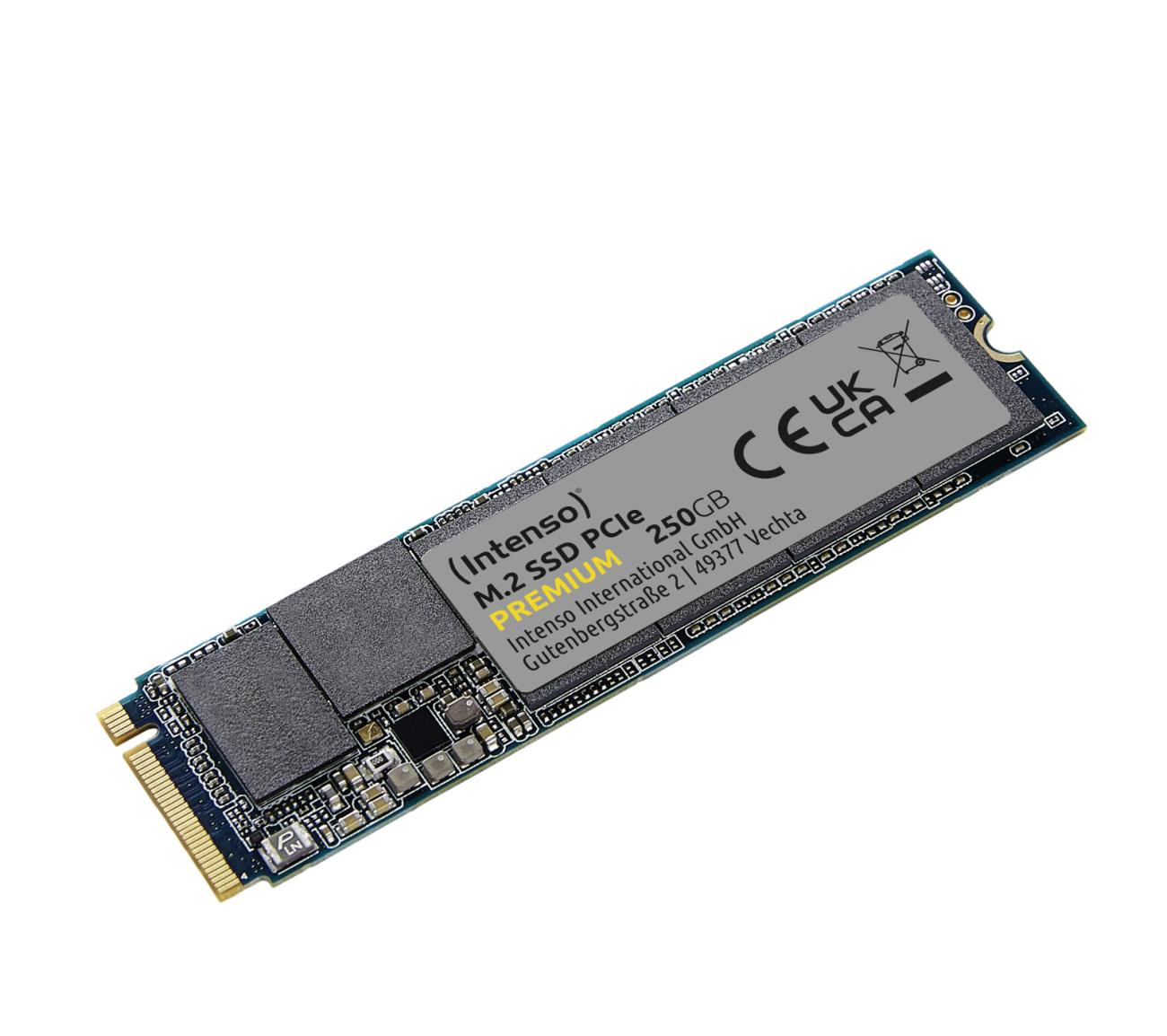 Intenso SSD M.2 250GB PCIe 3.0 NVMe 1.3 2100 MB/s - Componente per PC