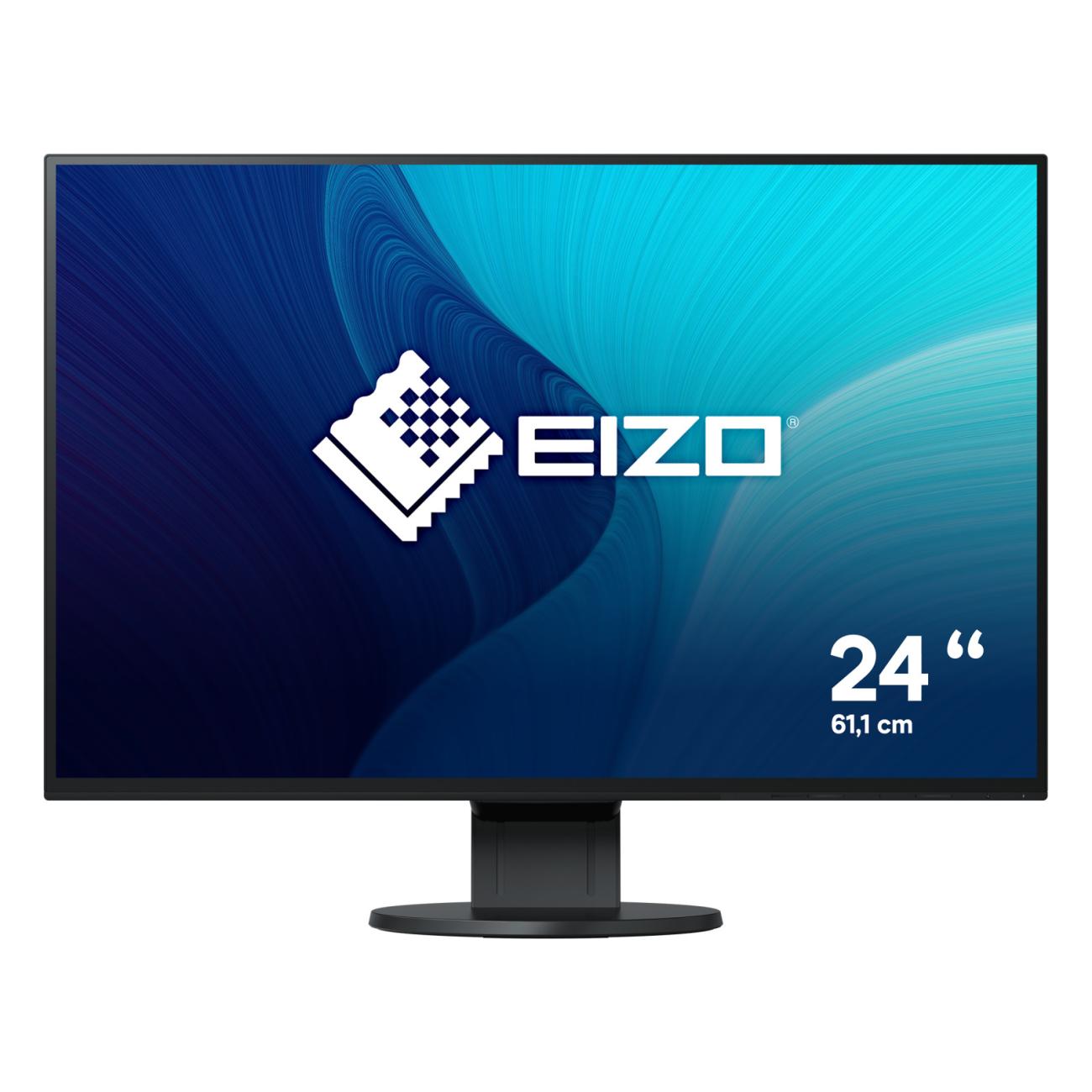 EIZO FlexScan EV2456-BK Monitor PC 24.1" IPS WUXGA 1920x1200 16:10 Nero