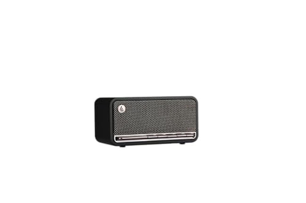 Edifier MP230 Altoparlante Bluetooth Portatile Nero RetrÃ² con AUX e Micro SD