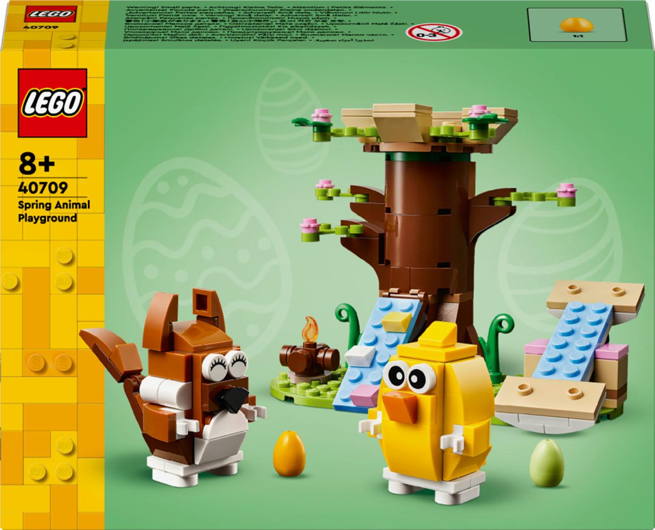 LEGO Set Costruzione Parco Giochi Animali 40709, 172 Pezzi, Multicolore, 8+ Anni