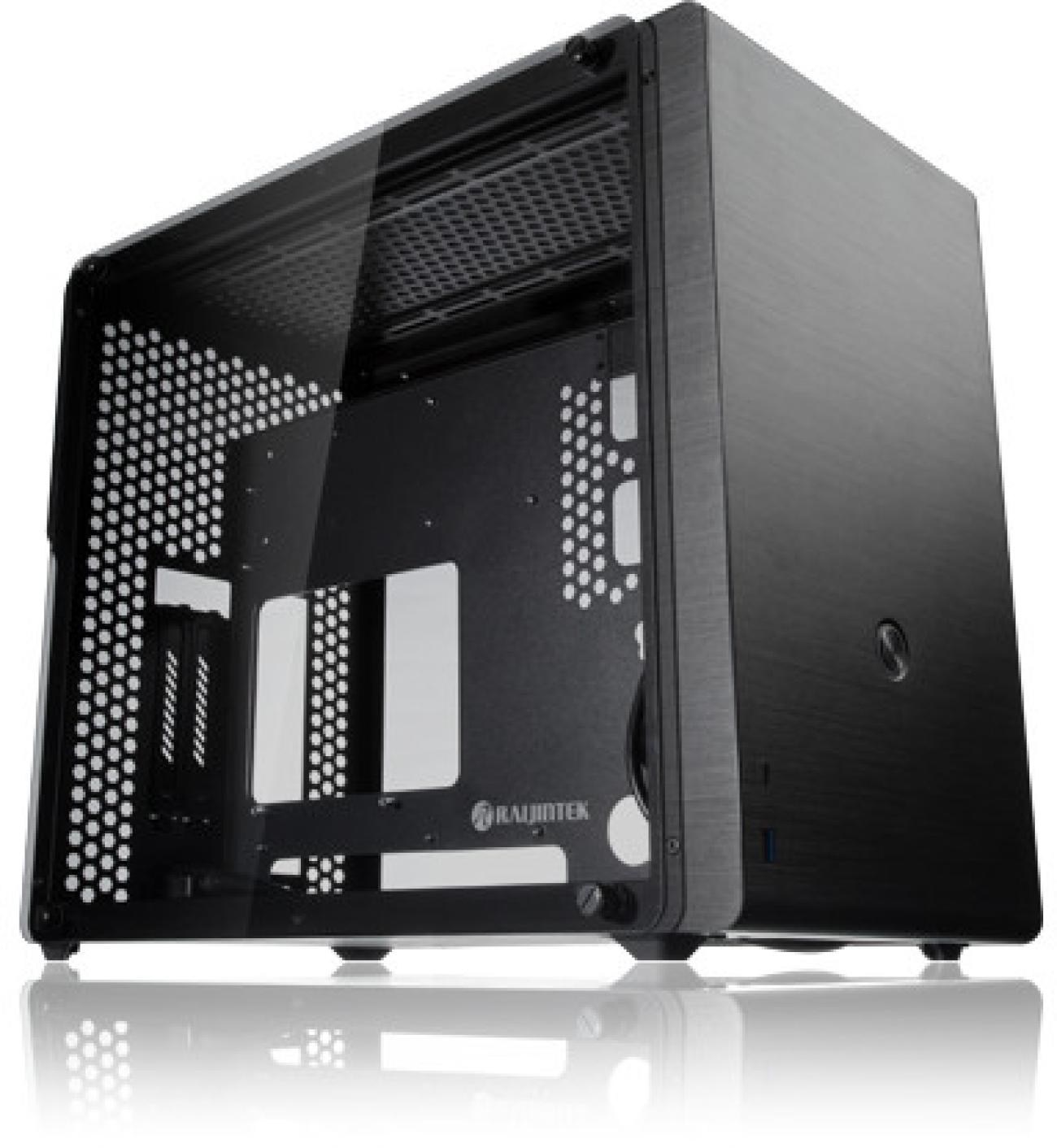 RAIJINTEK Ophion M Evo TGS Case PC Midi Tower microATX Vetro Temperato Nero