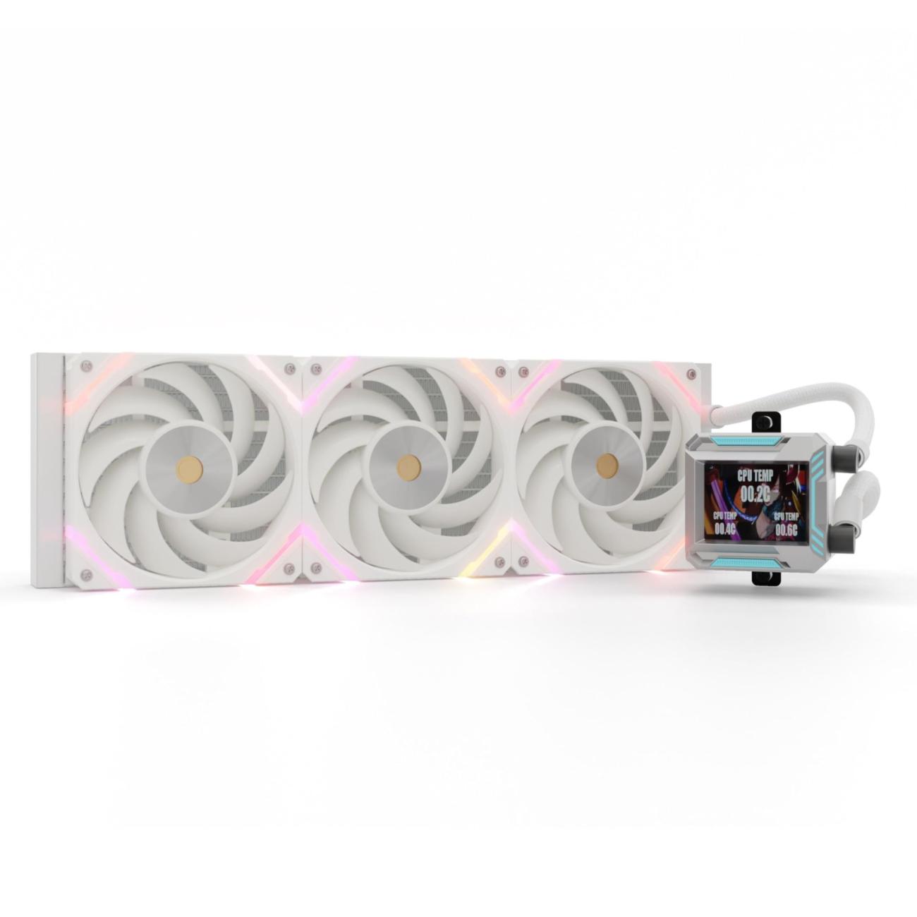 Valkyrie Syn 240 Raffreddatore a Liquido 360mm ARGB Bianco per PC