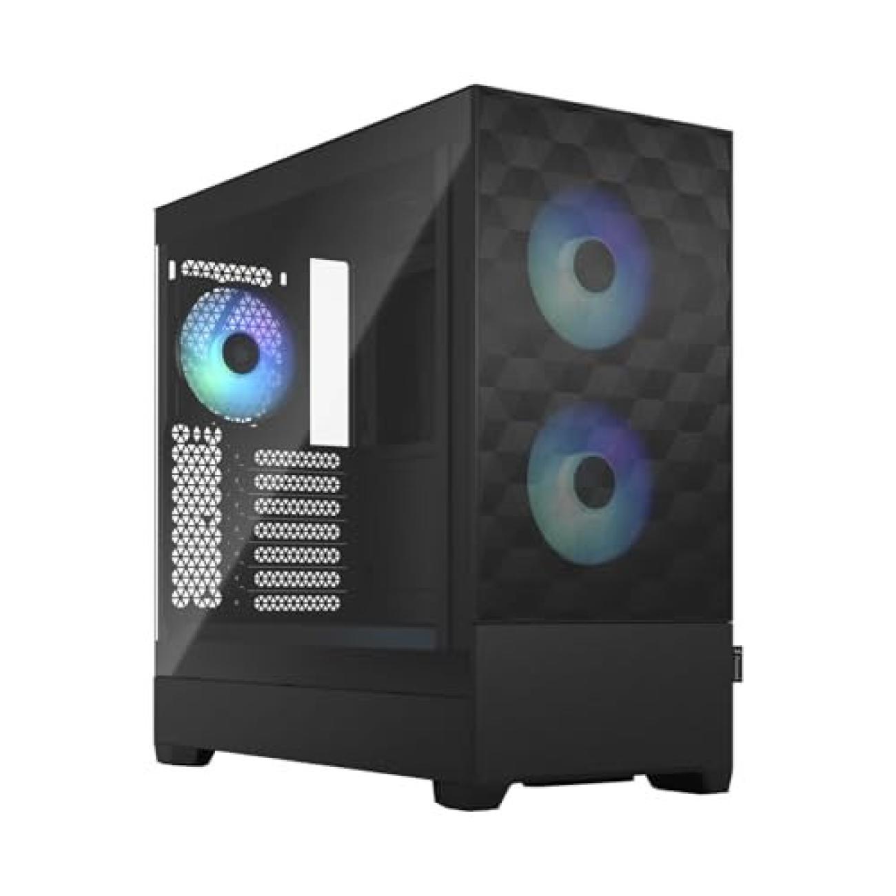 Fractal Design Pop Air RGB Case PC Gaming ATX Mid Tower Nero Vetro Temperato