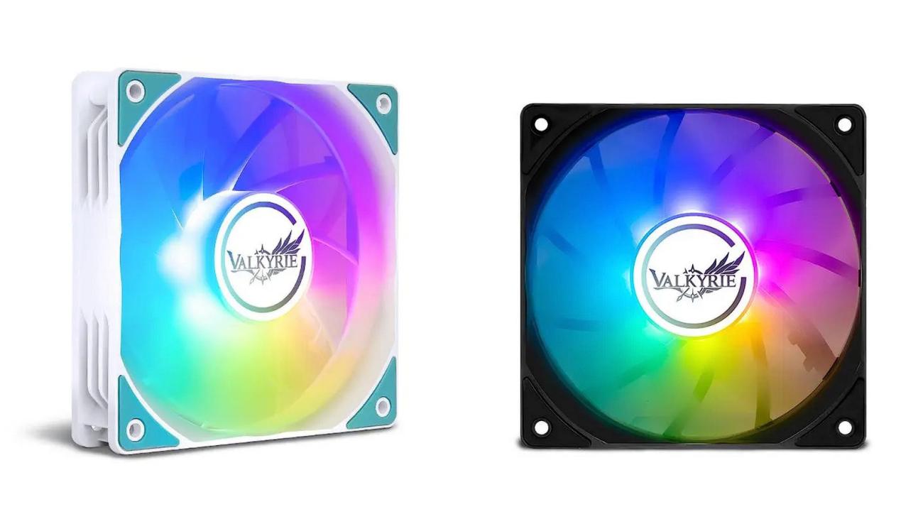 Valkyrie V12 Ventola PC 120mm ARGB Nero Reverse - Componente Raffreddamento