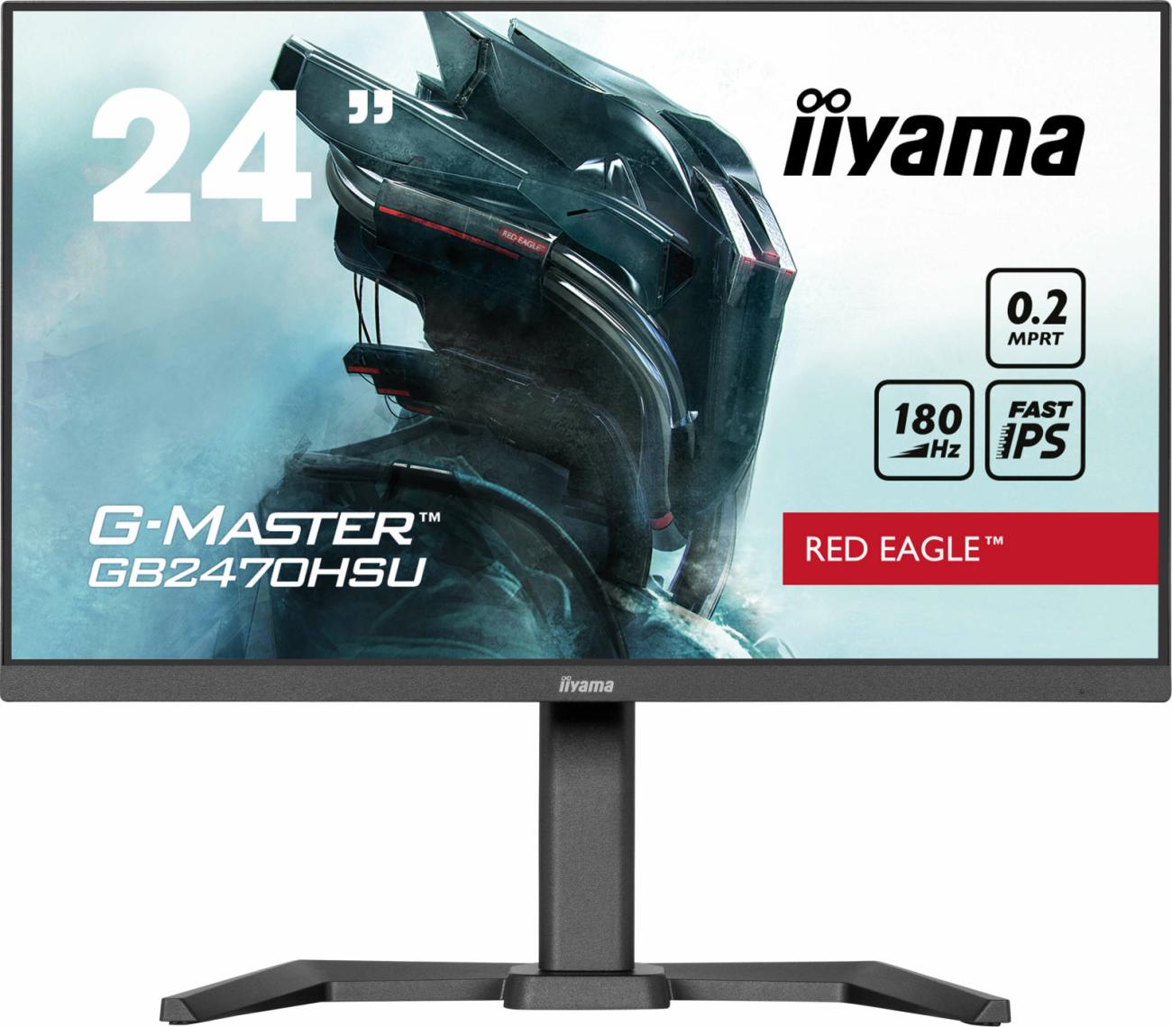 Monitor Gaming iiyama G-MASTER GB2470HSU-B6 23.8" Full HD IPS 180Hz 0,2ms Nero