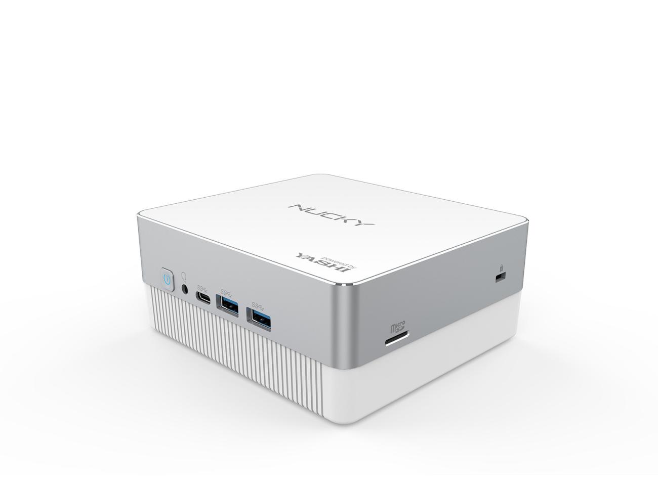 Yashi Mini PC NY8291 Intel Core i5-1135G7 8GB RAM 256GB SSD Windows 11 Pro Bianco