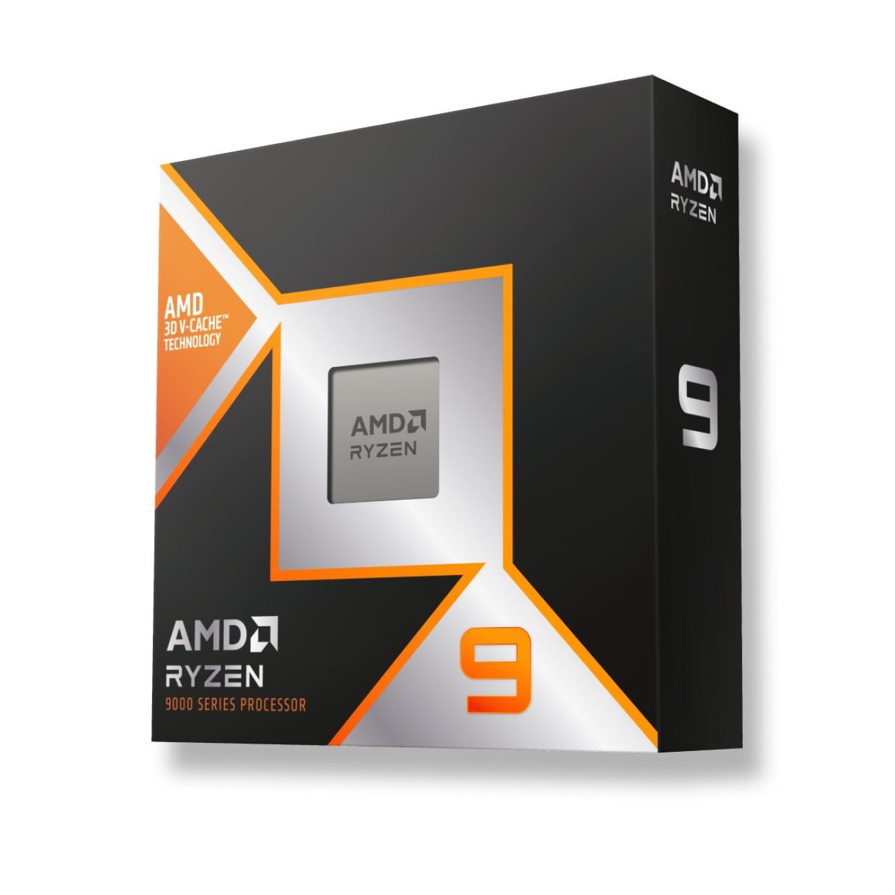 AMD Ryzen 9 9900X3D Processore 12 Core 5,5 GHz Turbo Socket AM5 per PC Desktop