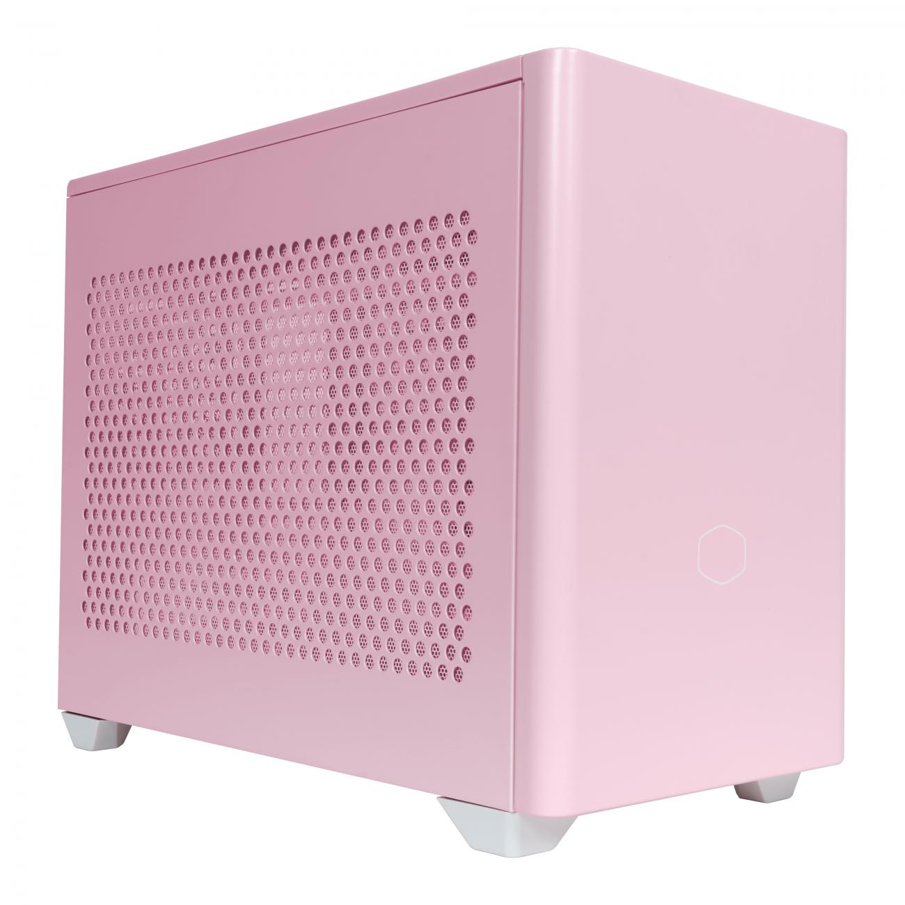 Cooler Master MasterBox NR200P Small Form Factor (SFF) Rosa, Bianco