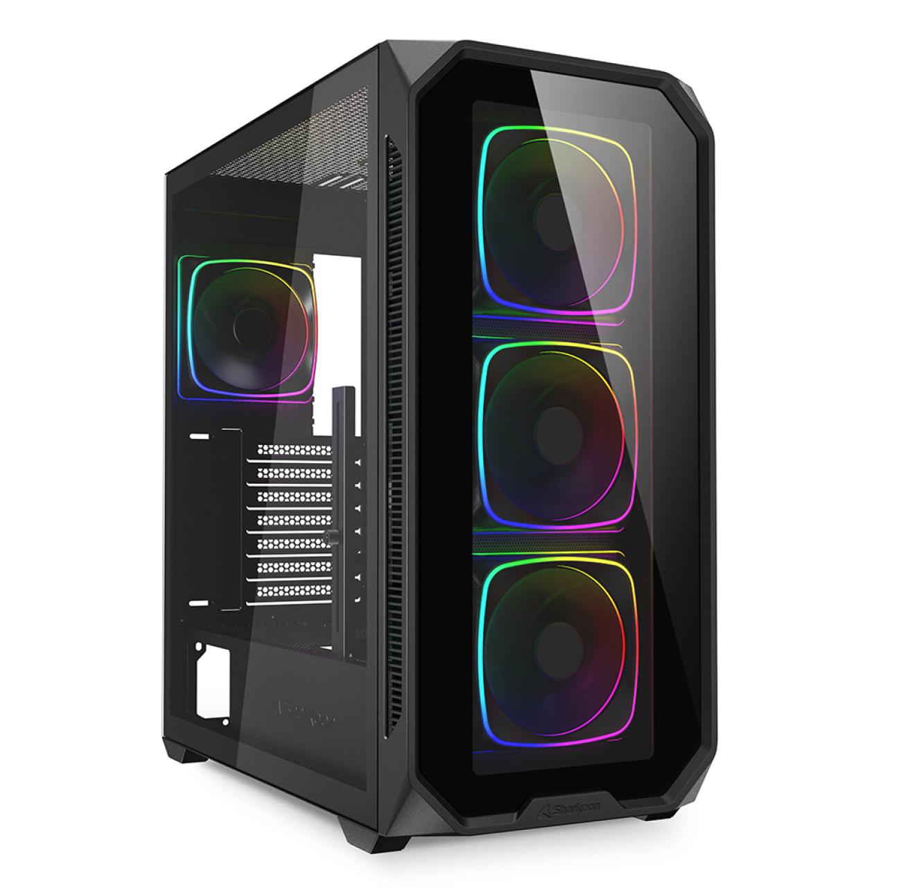 Sharkoon AK5G RGB Midi Tower Nero
