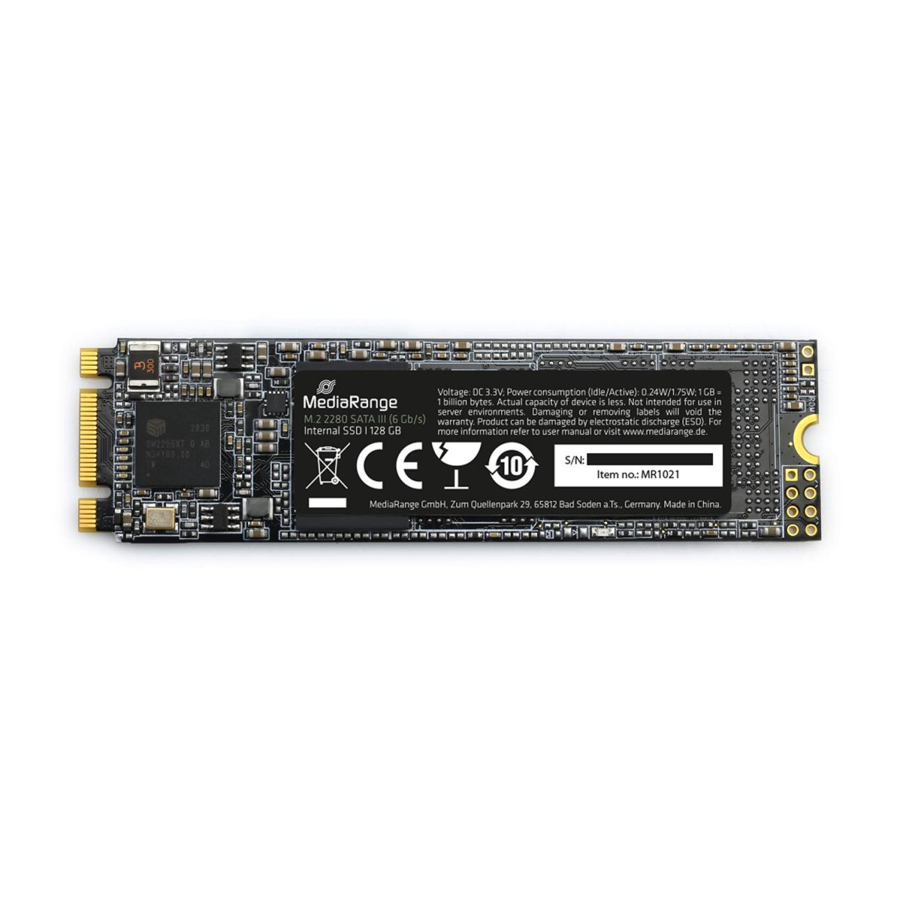 MediaRange SSD M.2 128GB SATA III MR1021 - UnitÃ  a stato solido