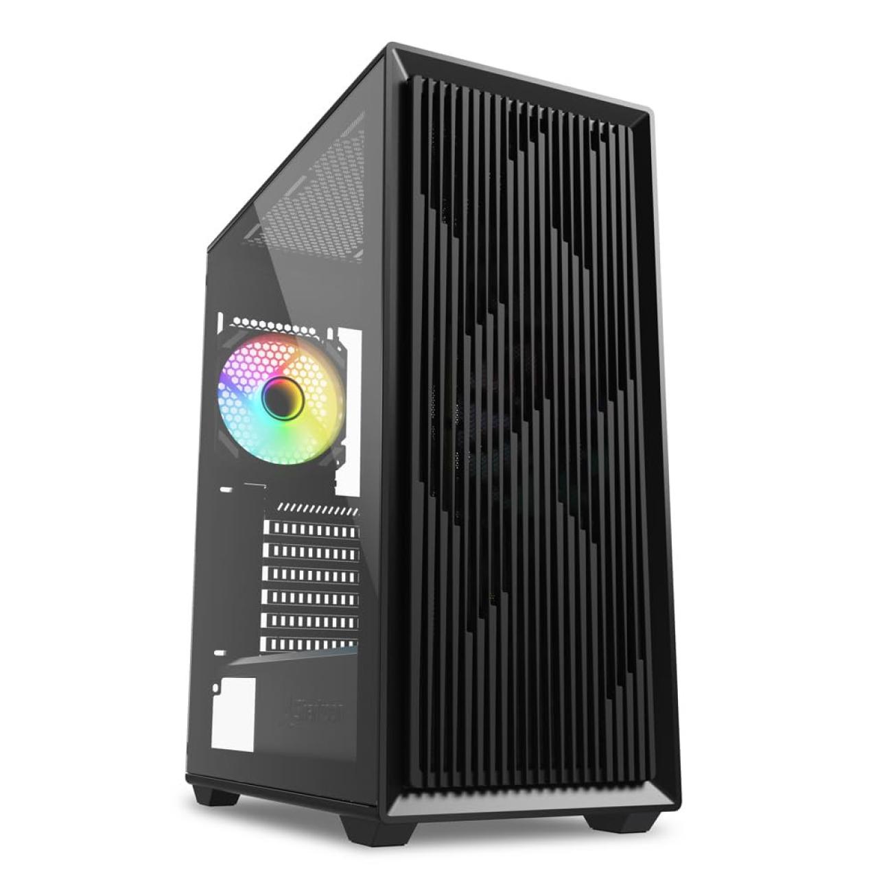 Sharkoon VK2 RGB Case ATX con Vetro Temperato e Supporto Radiatori 360mm