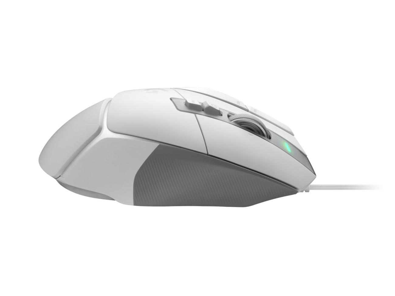 Logitech G G502 X Mouse Gaming Cavo Bianco 25600 DPI 13 Tasti Programmabili