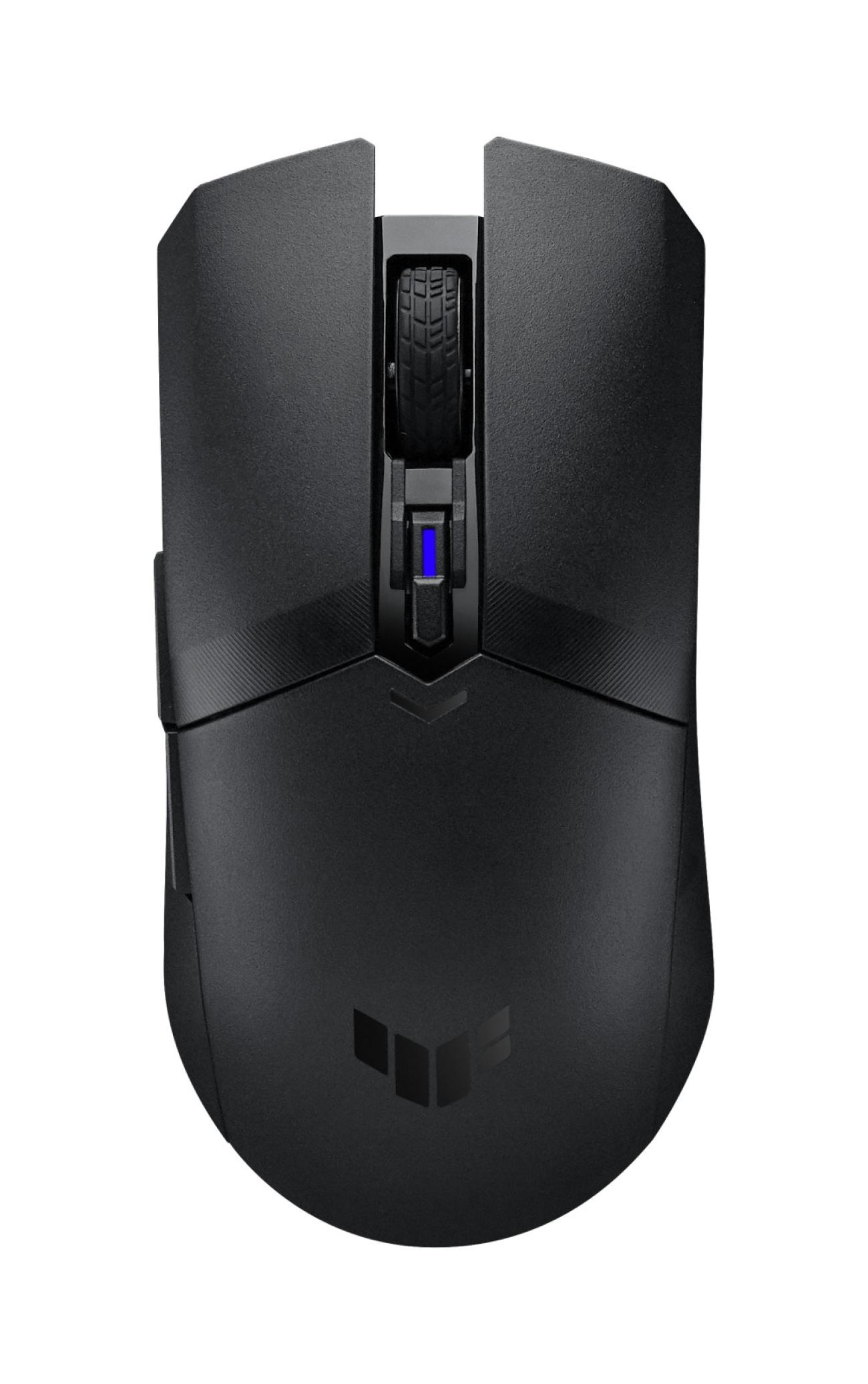ASUS TUF Gaming M4 Mouse Wireless 12000 DPI Ottico 6 Tasti Programmabili Nero