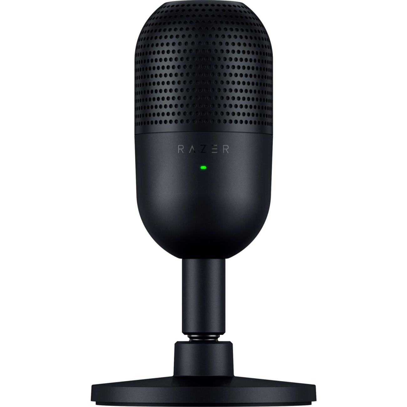 Razer Seiren V3 Mini Microfono USB Ultracompatto Supercardioide Nero Tap-to-Mute