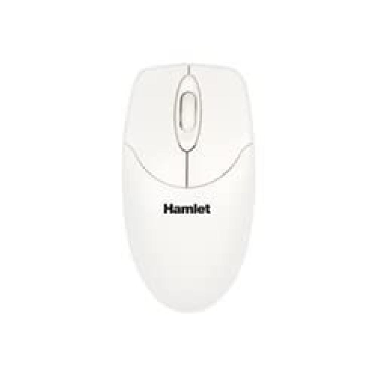 Mouse ottico USB Hamlet VALORE 1000 DPI per PC e laptop