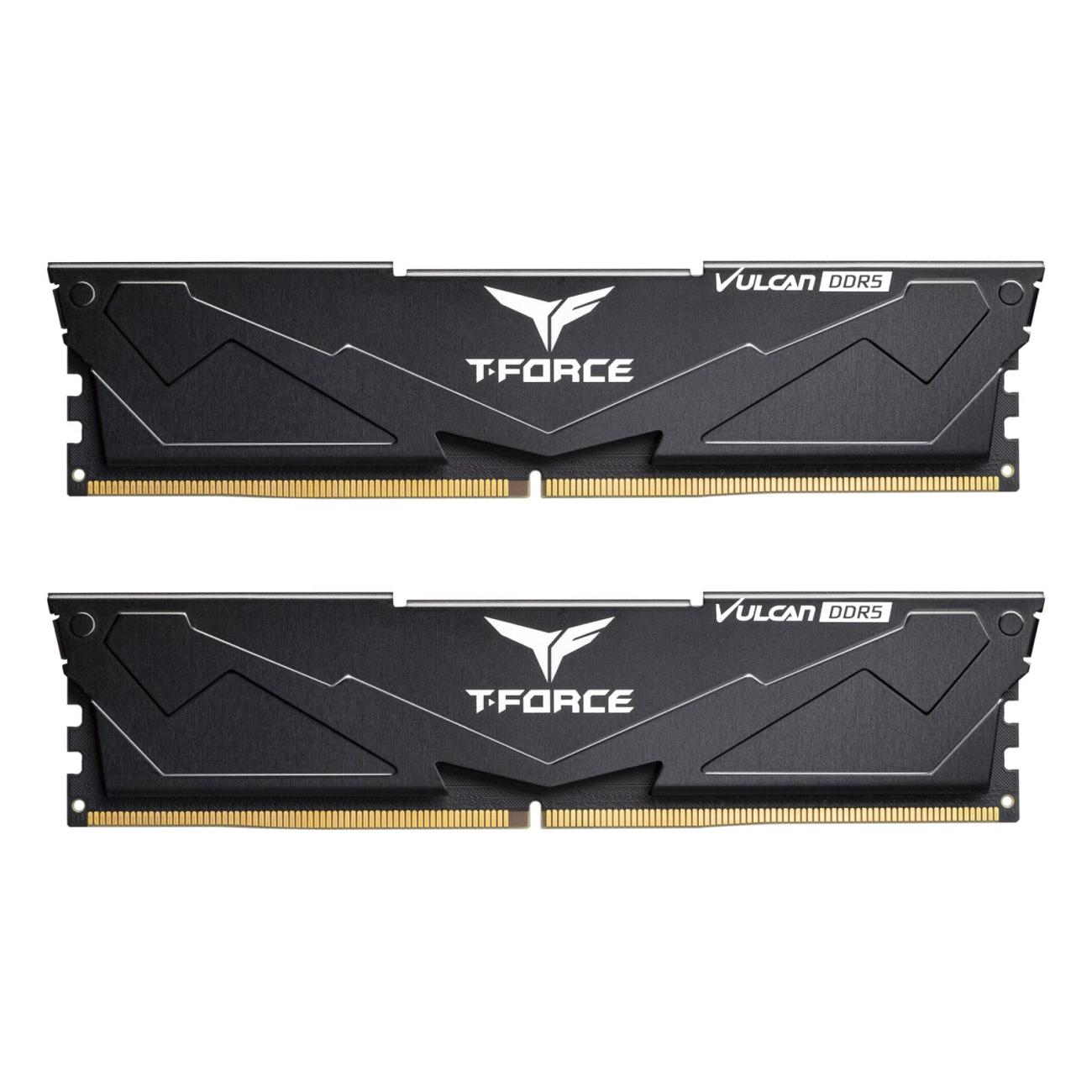 TEAMGROUP T-Force Vulcan RAM DDR5 32GB 5200MHz CL40 Nero FLBD532G5200HC40CDC01
