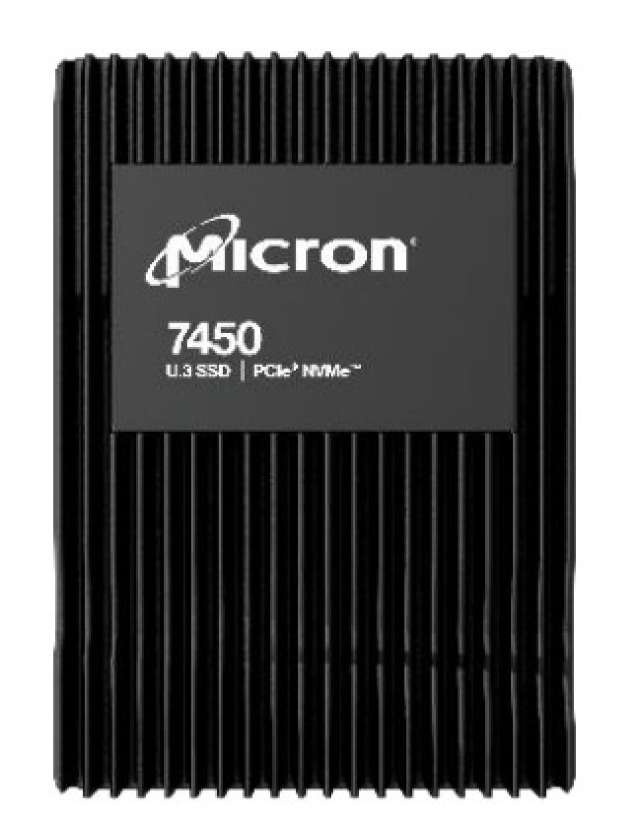 Micron 7450 PRO SSD 1,92 TB U.3 PCIe 4.0 NVMe 3D TLC NAND per Server/Workstation