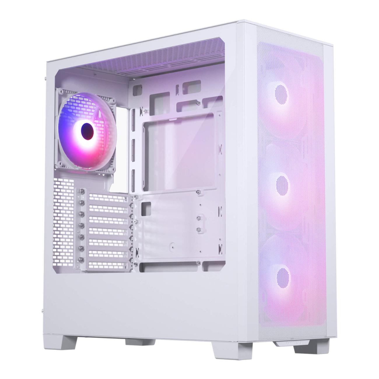 Phanteks XT Pro Ultra Case PC Gaming Midi Tower Bianco Vetro Temperato D-RGB ATX