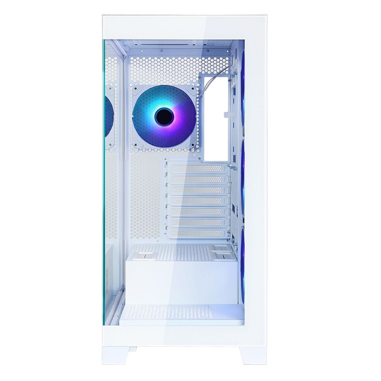Case SHOWBUI 45W - Gaming Tower- ATX- 4x12cm ARGB fan- 2xUSB3- Type-C- Side & Front Panel...