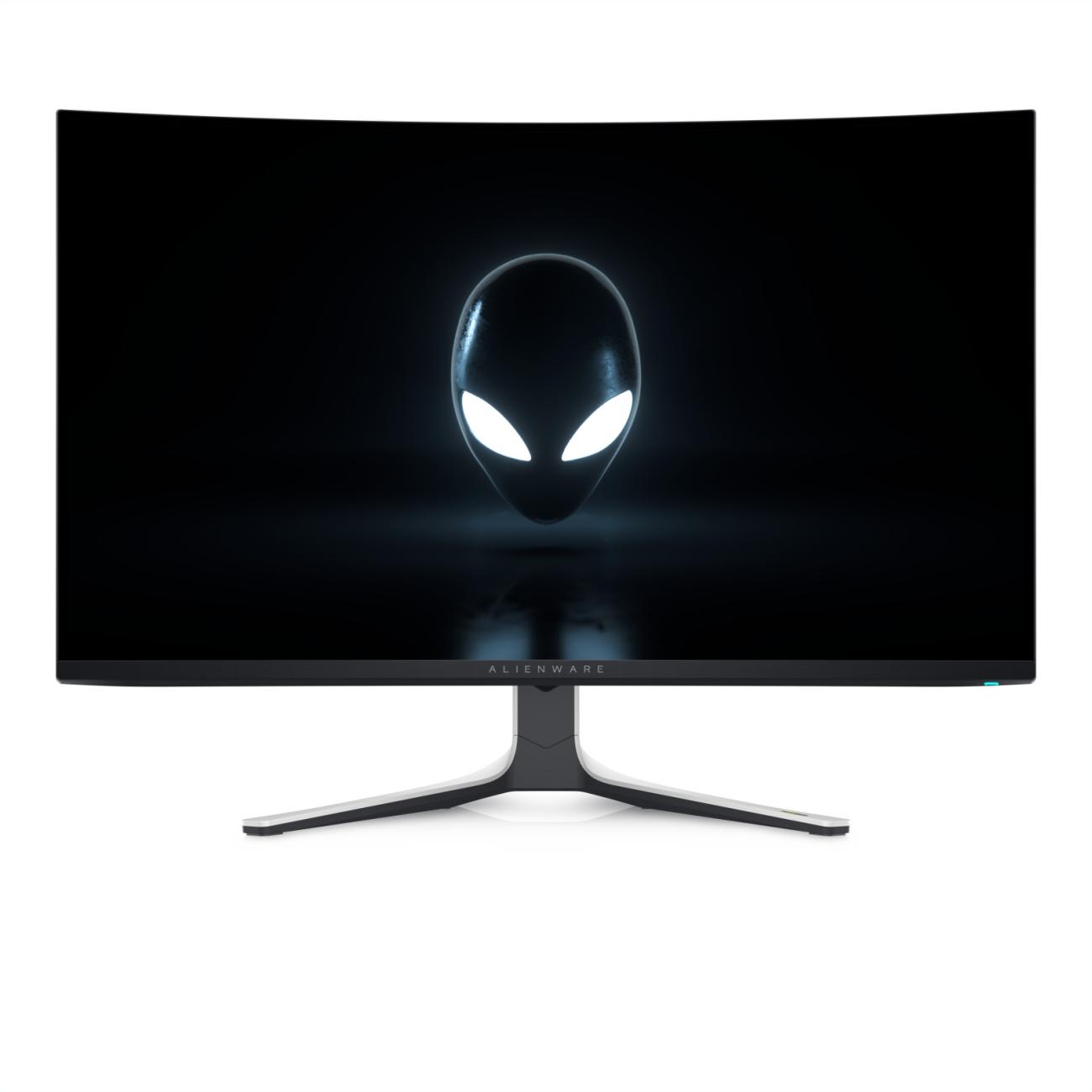 Alienware Monitor Gaming 32" 4K QD-OLED 240Hz Curvo AW3225QF Nero e Bianco