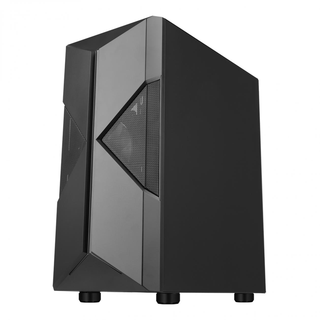Case SPACIRC XO - Gaming Middle Tower, 2x12cm ARGB fan, USB3