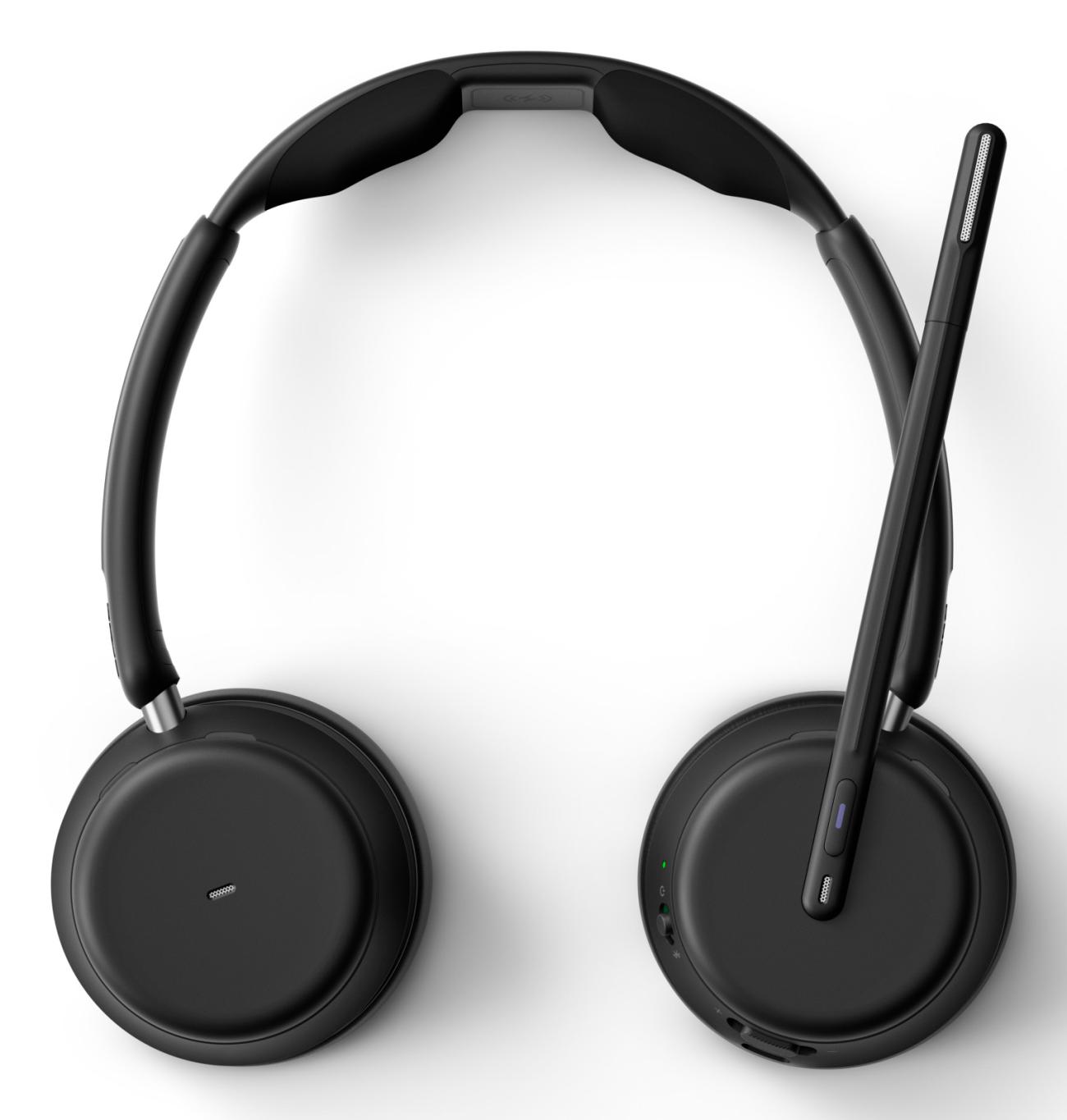 EPOS IMPACT 1060T Cuffie Wireless Bluetooth per Ufficio Stereo Over-ear Nero