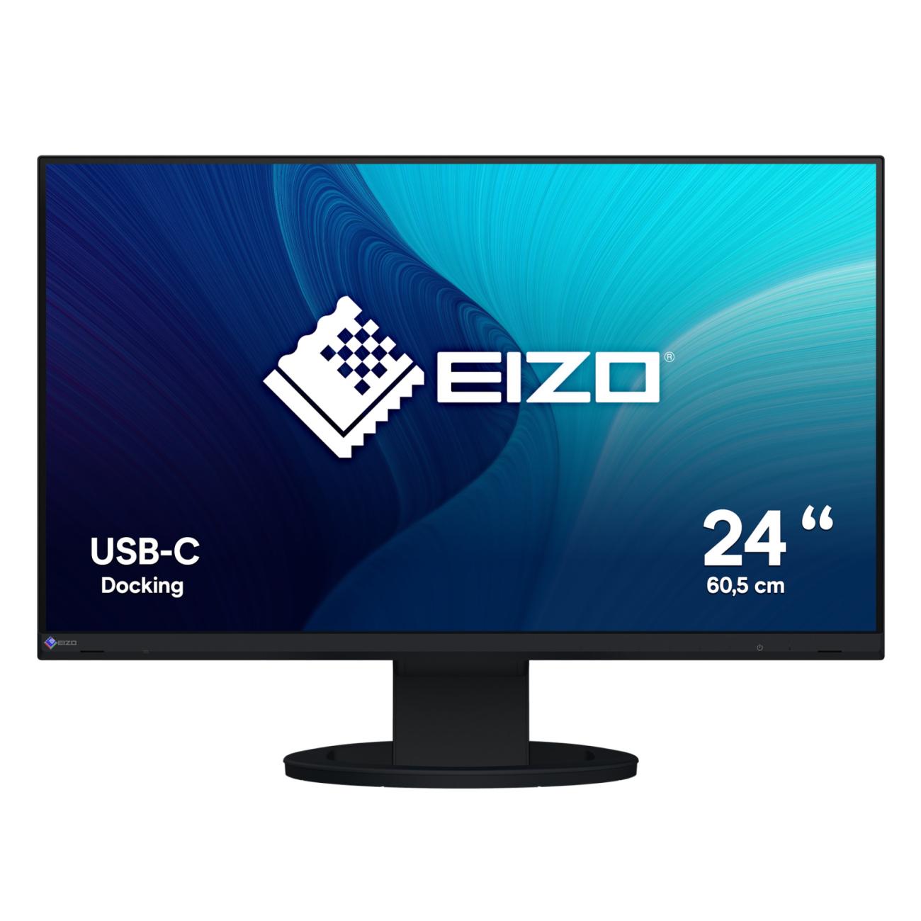 EIZO FlexScan EV2480-BK Monitor LED 23.8" Full HD IPS Nero per Business