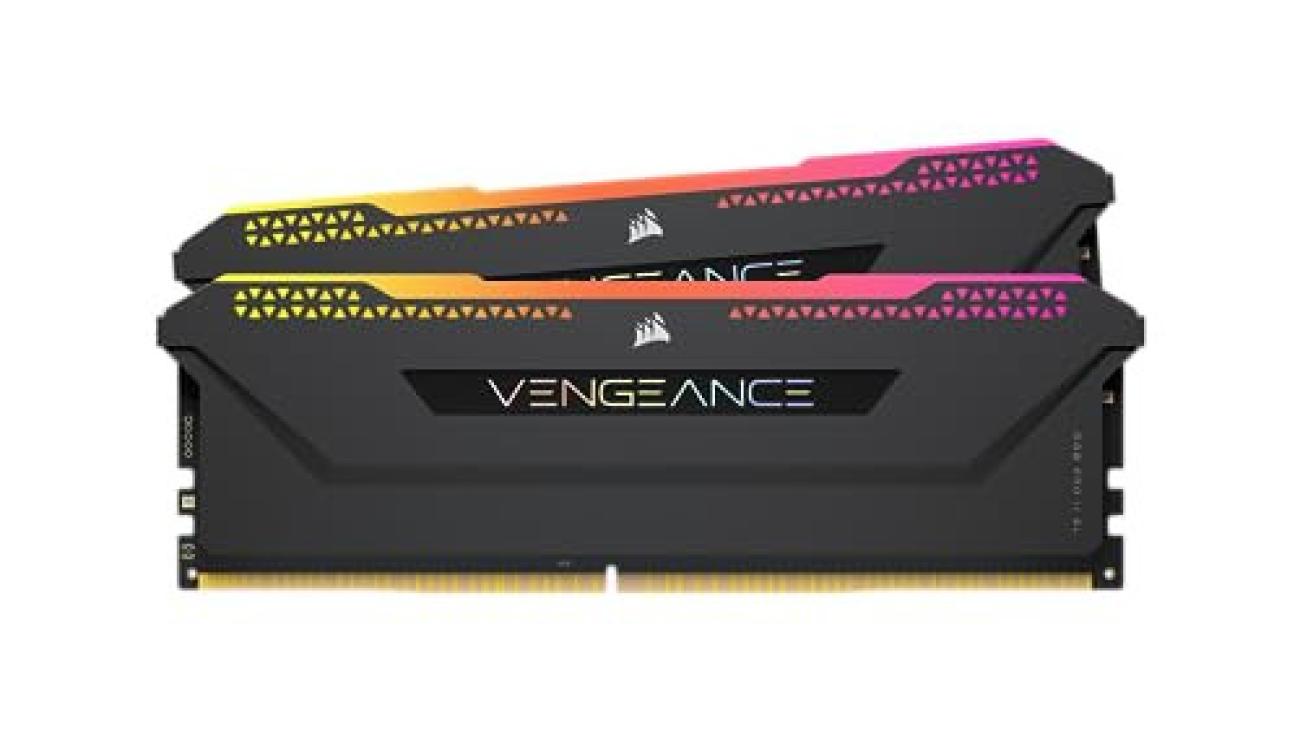 Corsair Vengeance RGB Pro SL CMHLEKIT2K Modulo Luce RAM DDR4 Nero Alluminio
