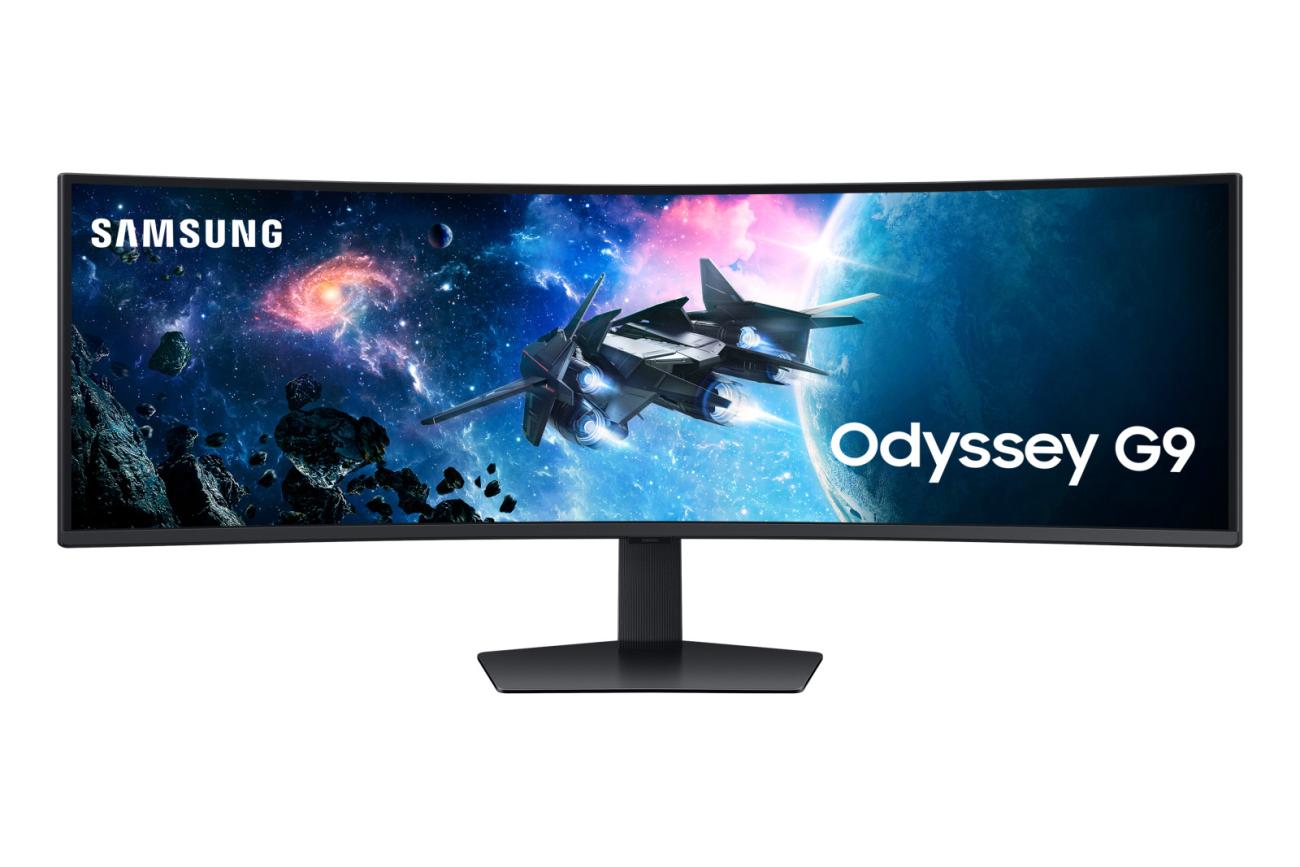 Samsung G95C Monitor Gaming Curvo 49" Dual QHD 5120x1440 240Hz 1ms HDR1000