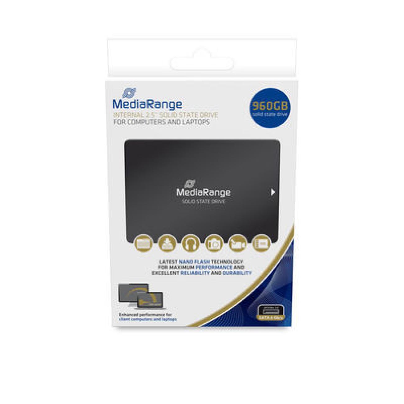 MediaRange MR1004 SSD 960GB 2.5" SATA III - UnitÃ  a stato solido interna
