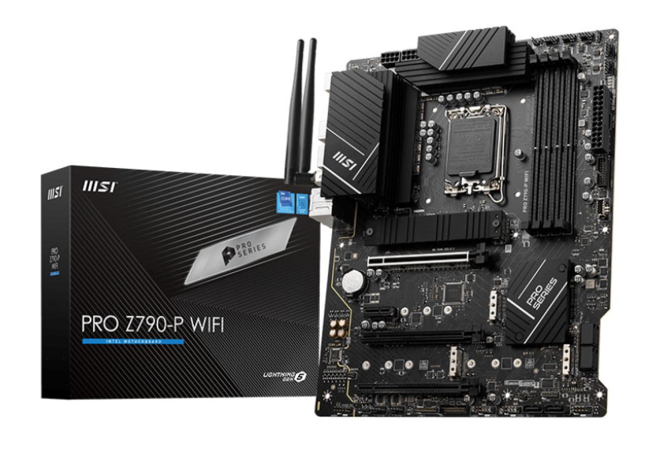 MSI PRO Z790-P Scheda Madre ATX, Socket LGA 1700, DDR5, Wi-Fi 6, Bluetooth 5.3