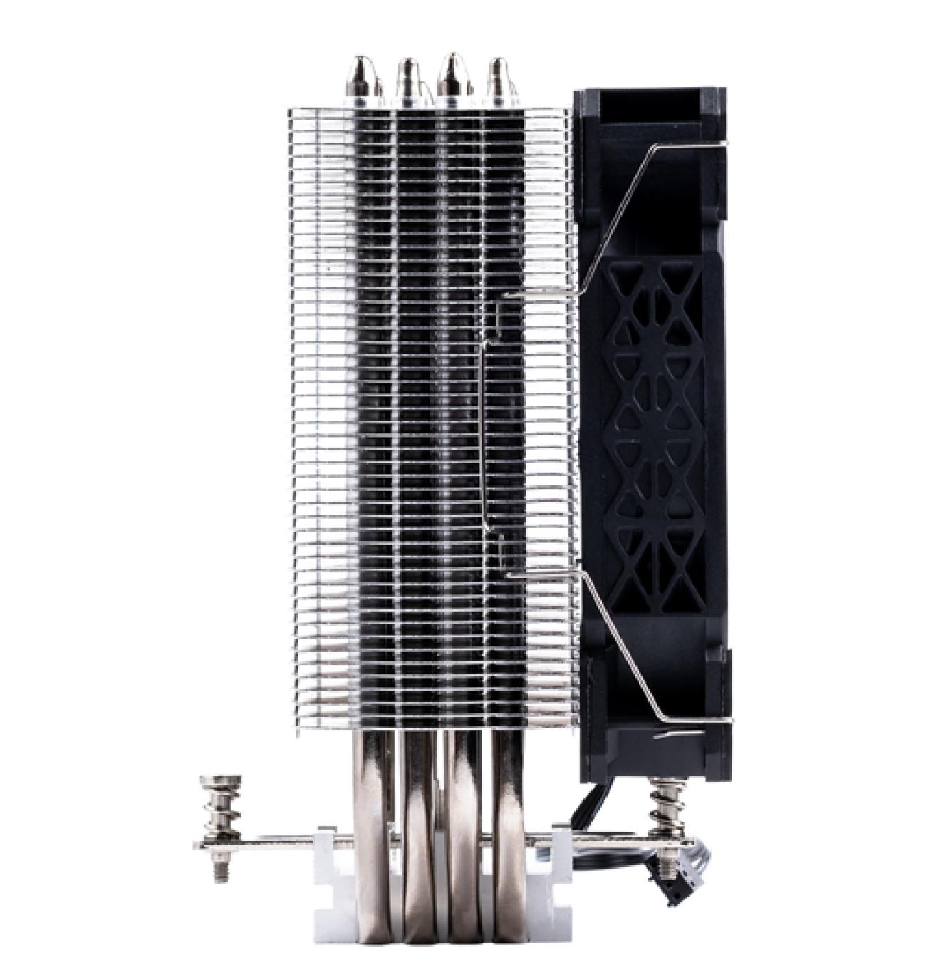 Dissipatore ad aria ICY-4HB - Skt universale- 150W TDP- 4 HP- ventola 12cm