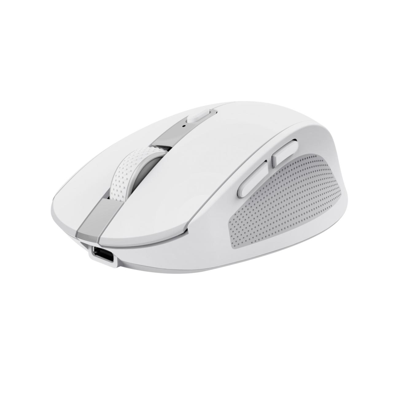 Trust Mouse Wireless 3200 DPI per Ufficio Destrorsi Ricaricabile Bluetooth e RF